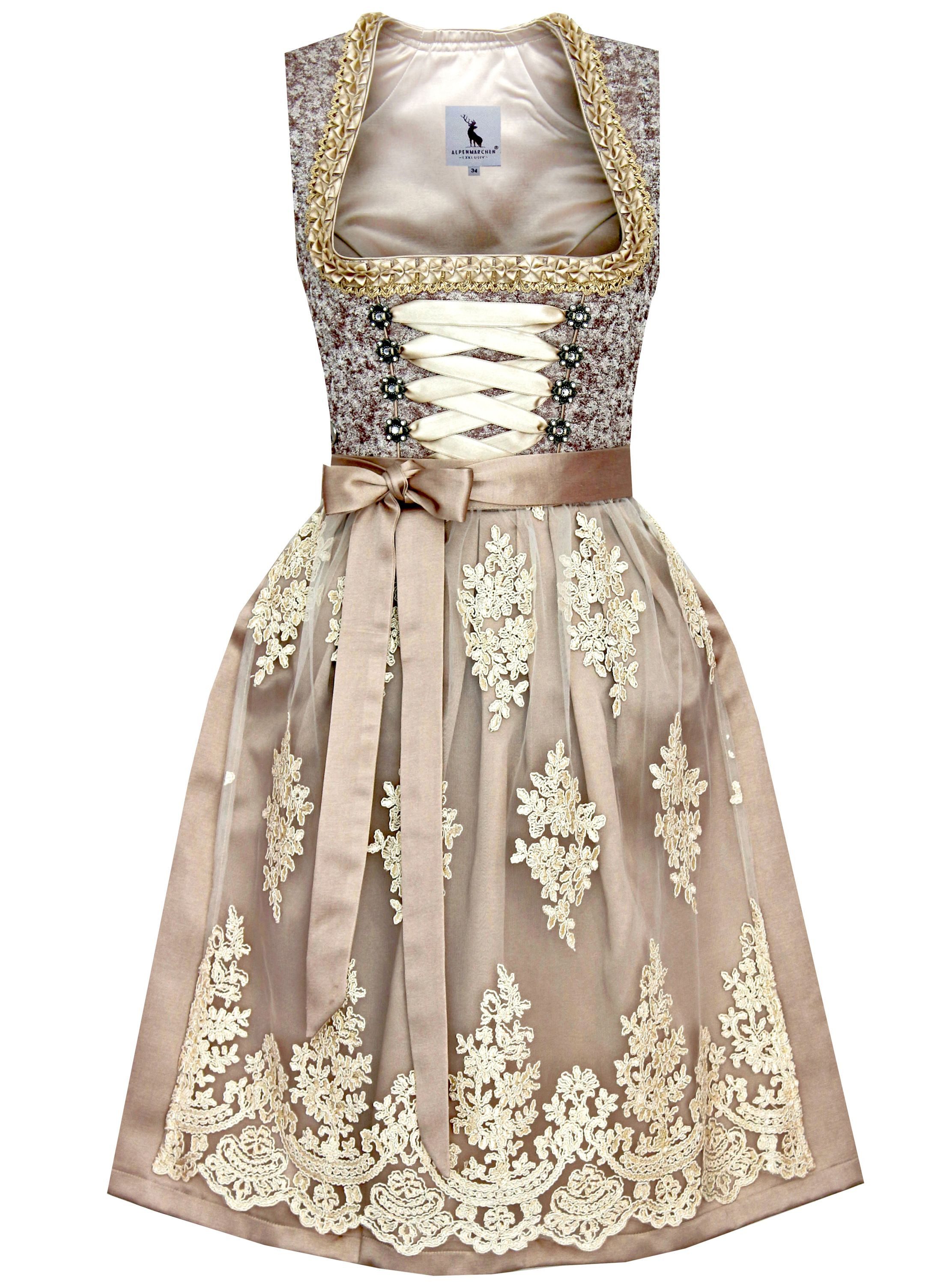 Alpenmärchen Dirndl Midi Dirndl Soraya - ALM558
