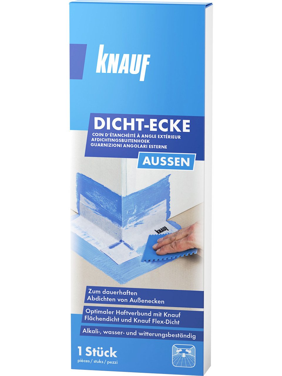 KNAUF Dichtband Knauf Dichtecke-Außen blau