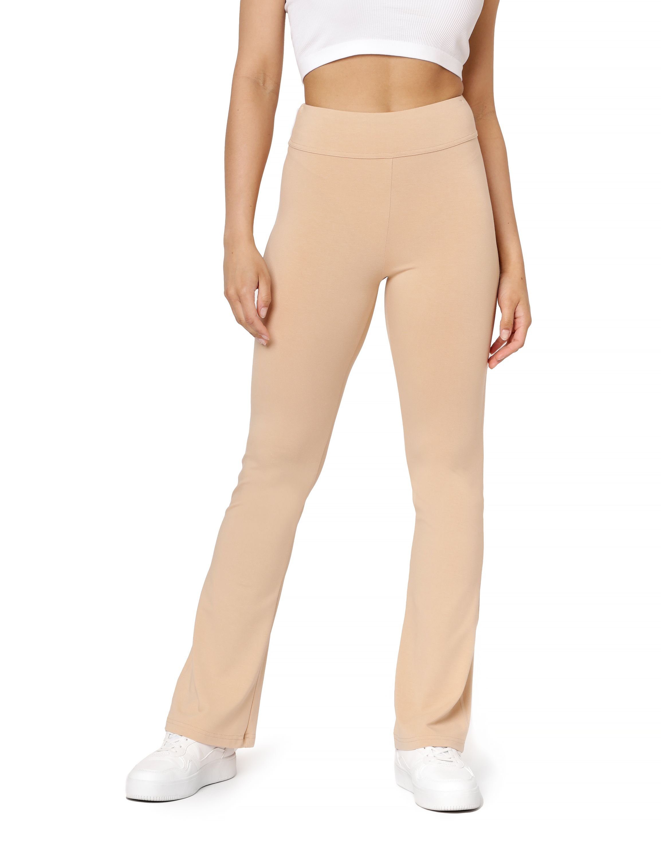 Bellivalini Леггинсы Damen Yogahose Jogginghose Flare Hose BLV50-277 (1-tlg) mit ausgestelltem Bein