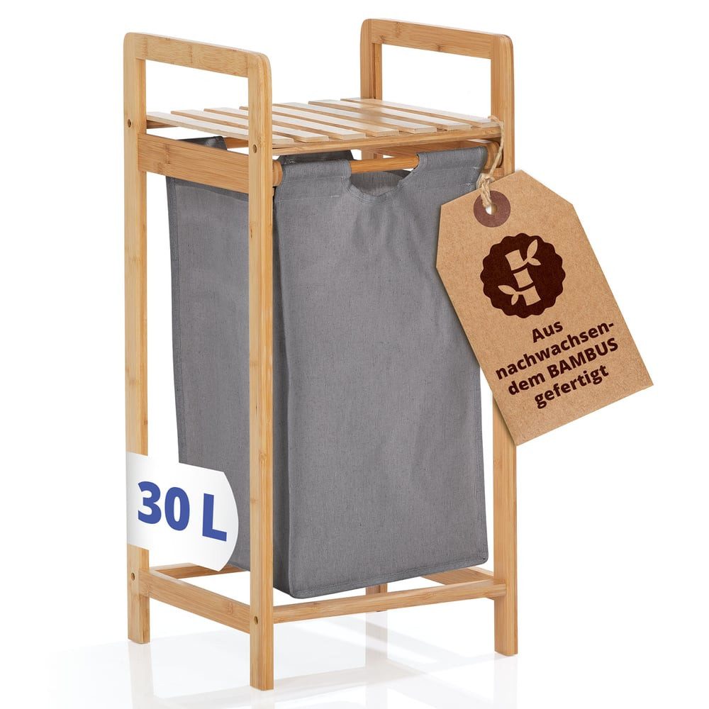 Lumaland Ausziehwäschekorb, mit ausziehbarem Wäschesack aus günstig online kaufen