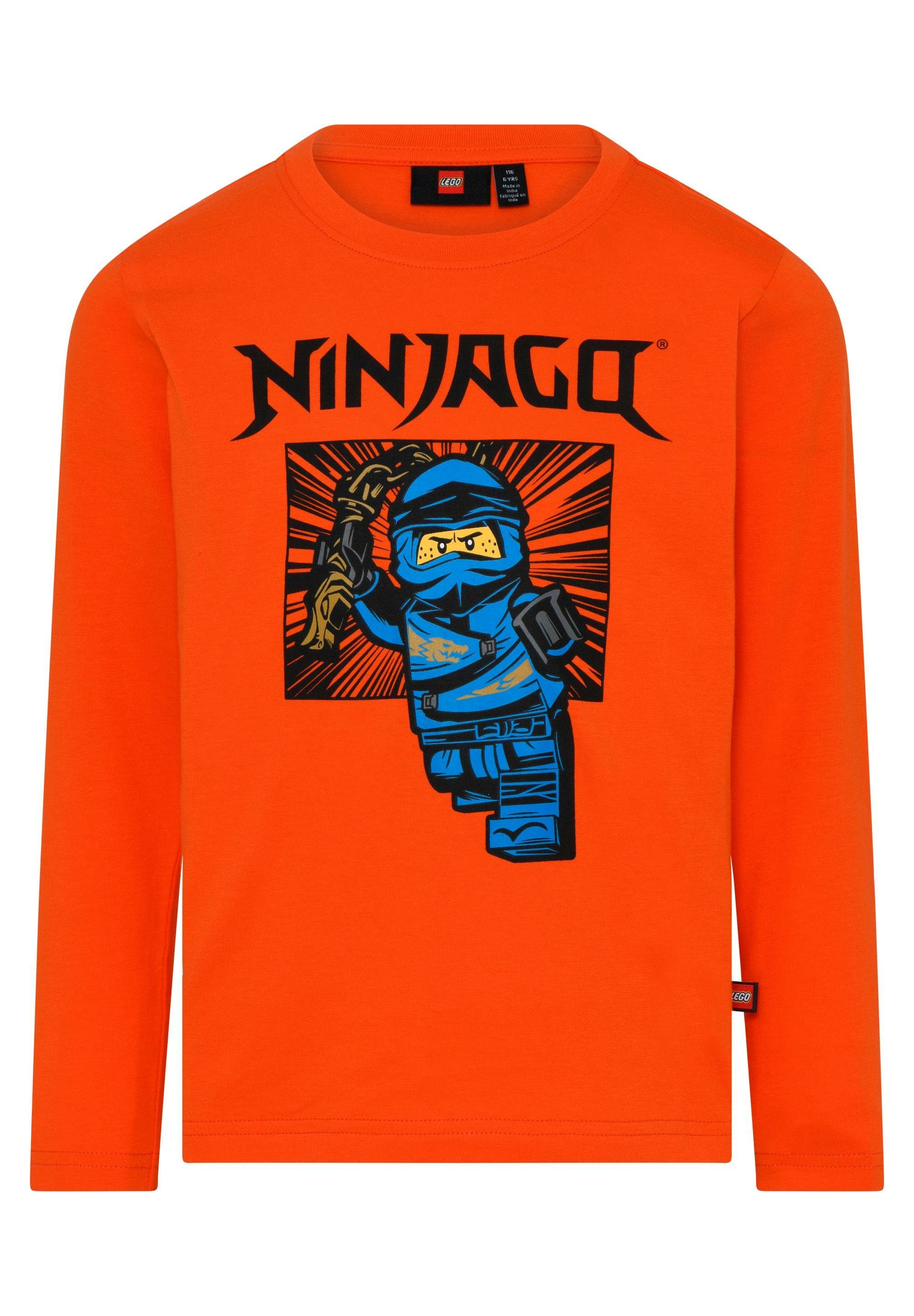 Relax & LEGO® Wear 613 LWTAYLOR Yoga Shirt orange