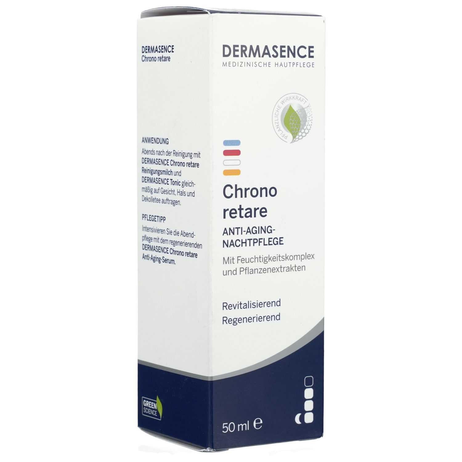 Medicos Kosmetik Nachtcreme DERMASENCE Chrono retare Anti-Aging-Nachtpflege