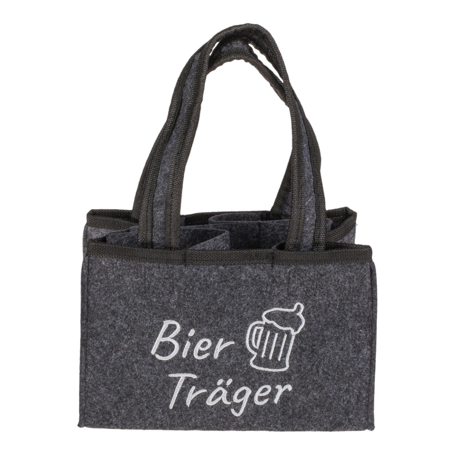 Out of the Blue Tragetasche Bier-Träger Getränke Tragetasche für 6 Flaschen