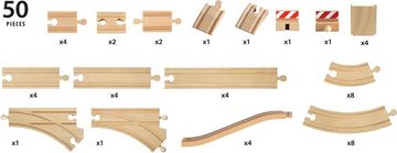 BRIO® Gleise-Set Holzschienenset, WORLD Großes Schienensortiment, FSC®- schützt Wald - weltweit