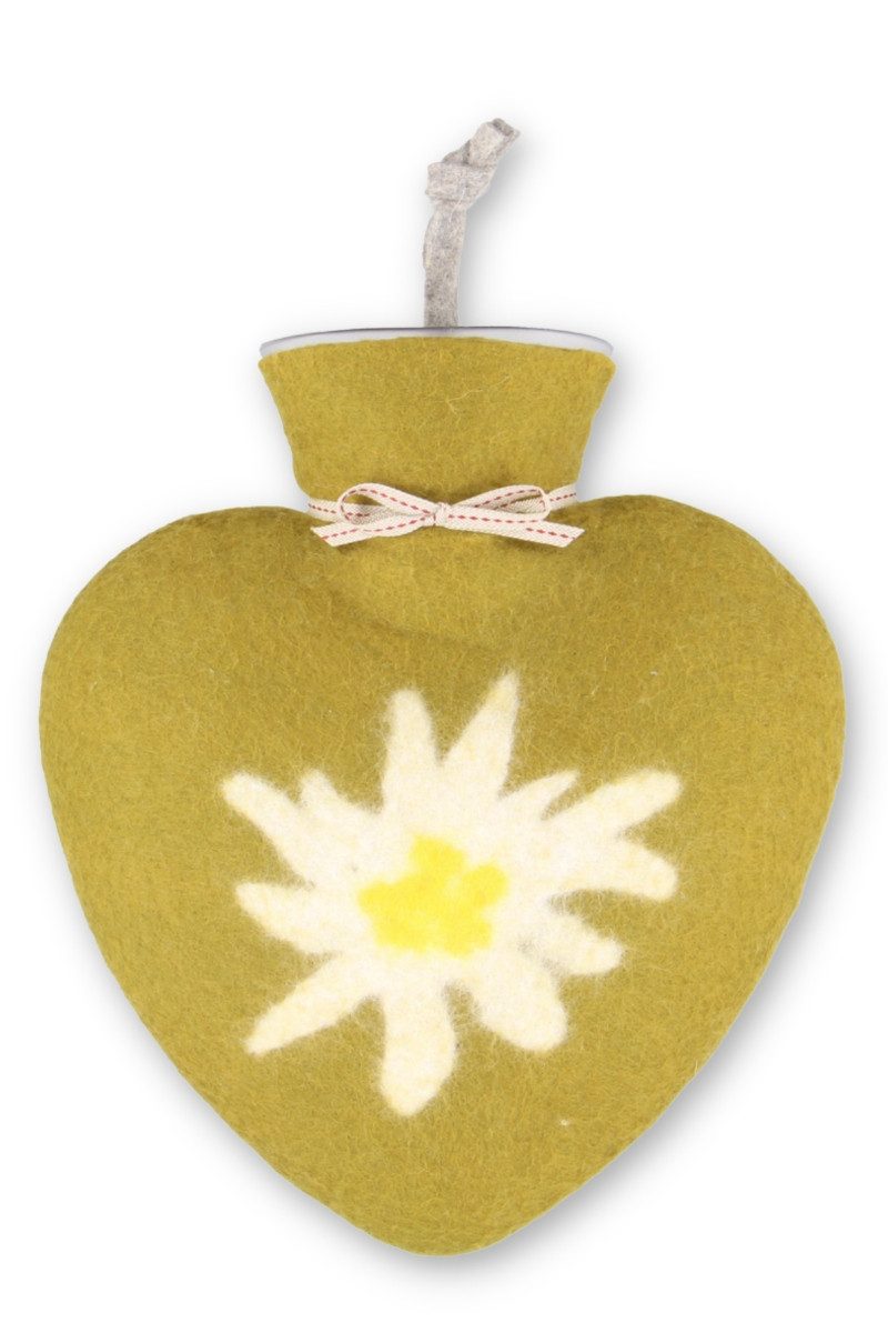 Dorothee Lehnen Wärmflasche Wärmflasche - EDELWEISS - dusty rose, fire green