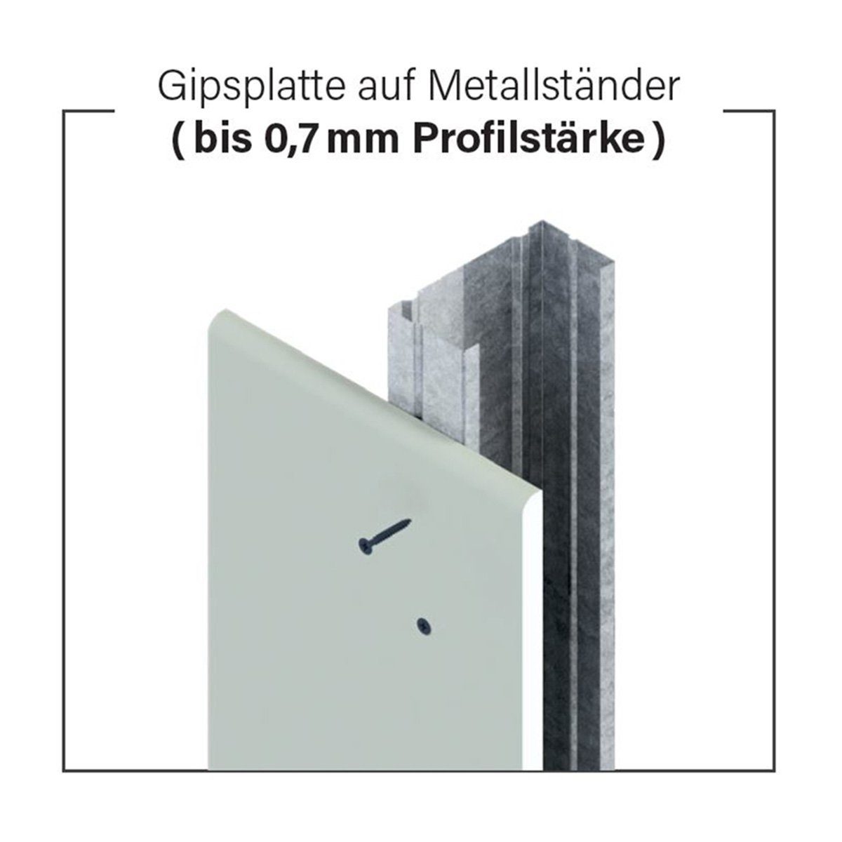adunox Schnellbauschraube Magazinschrauben Feingewinde phosphatiert PH2, (1000 St) – Bild 4 von 5