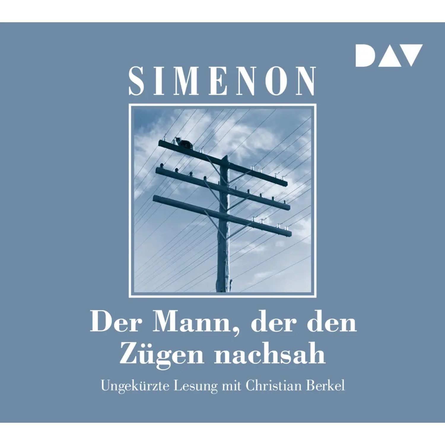 Der Audio Verlag Hörspiel Der Mann, der den Zügen nachsah, 5 Audio-CDs
