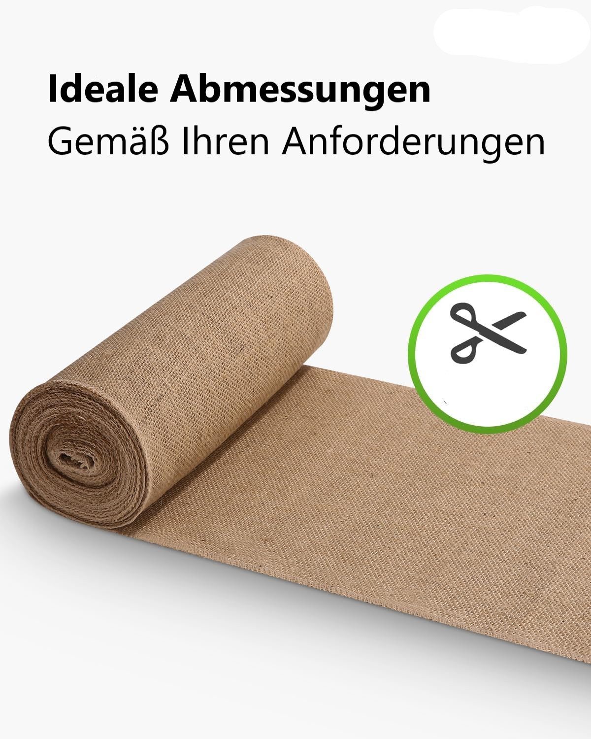 Montegoni Tischläufer Jute Tischläufer 30x1000 cm – Rustikale Tischdekorati günstig online kaufen