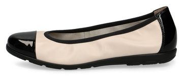 Caprice Ballerina Loafer, Slipper, Festtags Schuh mit Lack-Details