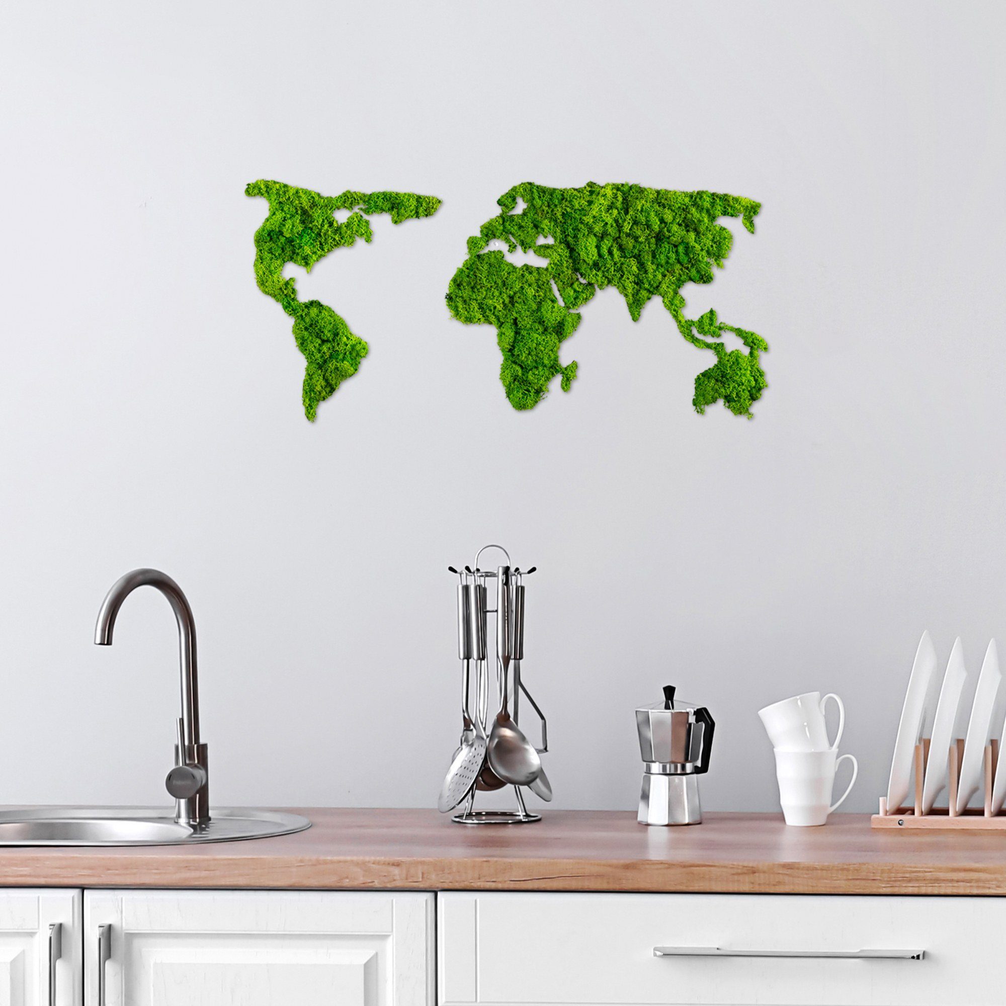 Wallity Wanddekoobjekt 100% MDF / MOSS