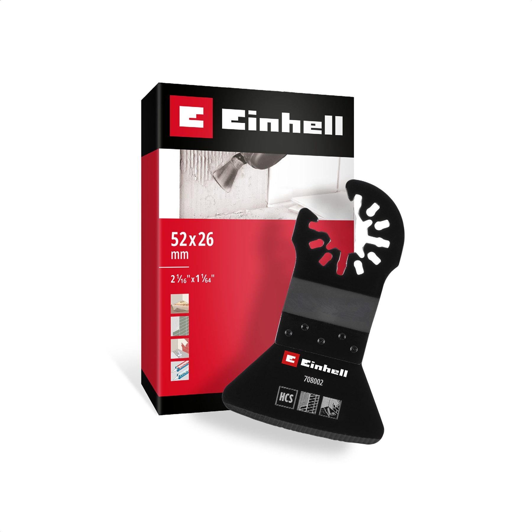 Einhell Universalschaber EINHELL Schaber, 708002, HCS, Starr, 52 mm