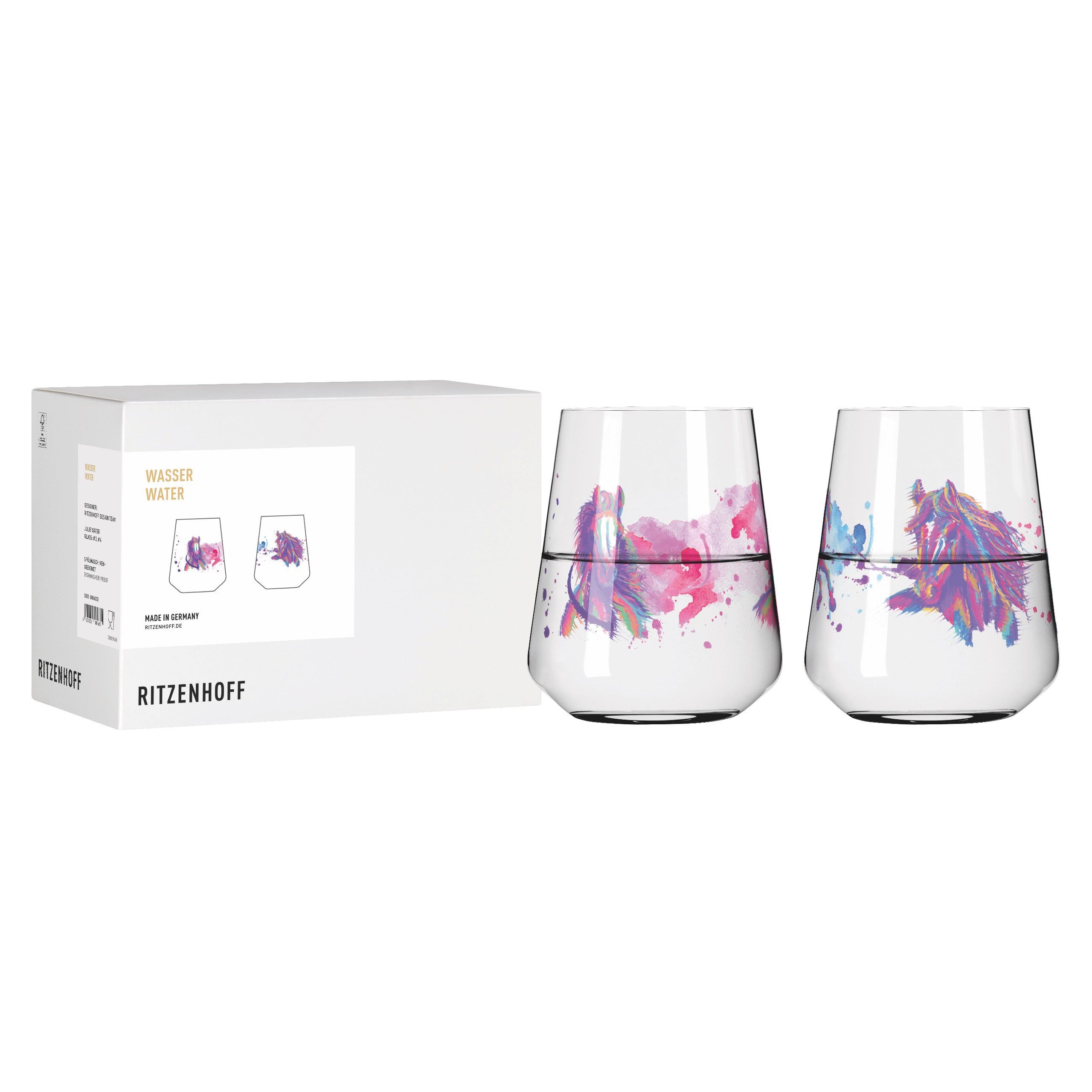 Ritzenhoff Glas Reitgold