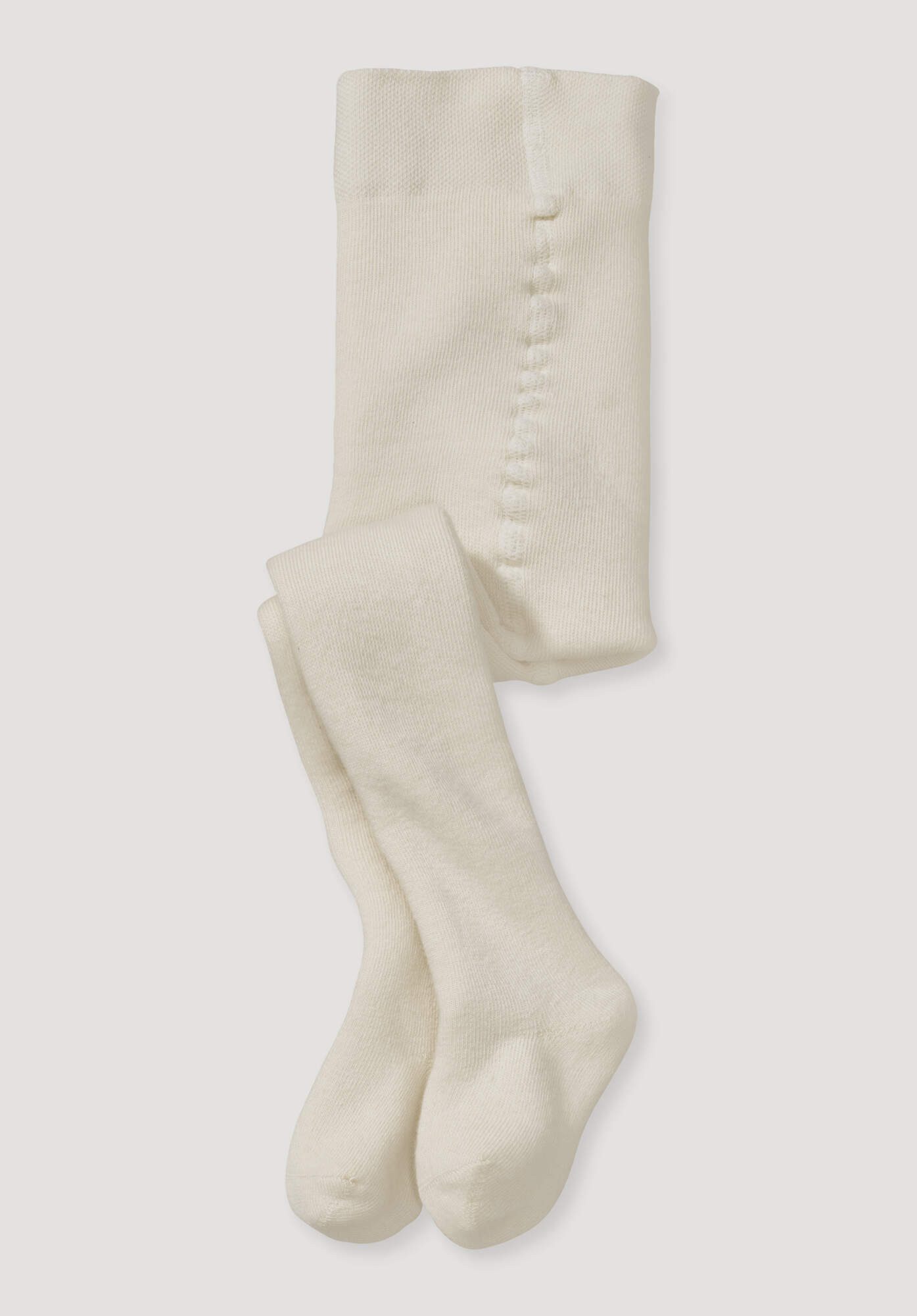 Hessnatur Strumpfhose Plüsch aus Bio-Baumwolle (1 St)