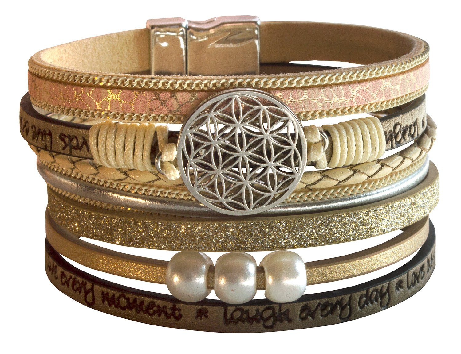 Saraswati Armband Armband "Blume des Lebens" günstig online kaufen