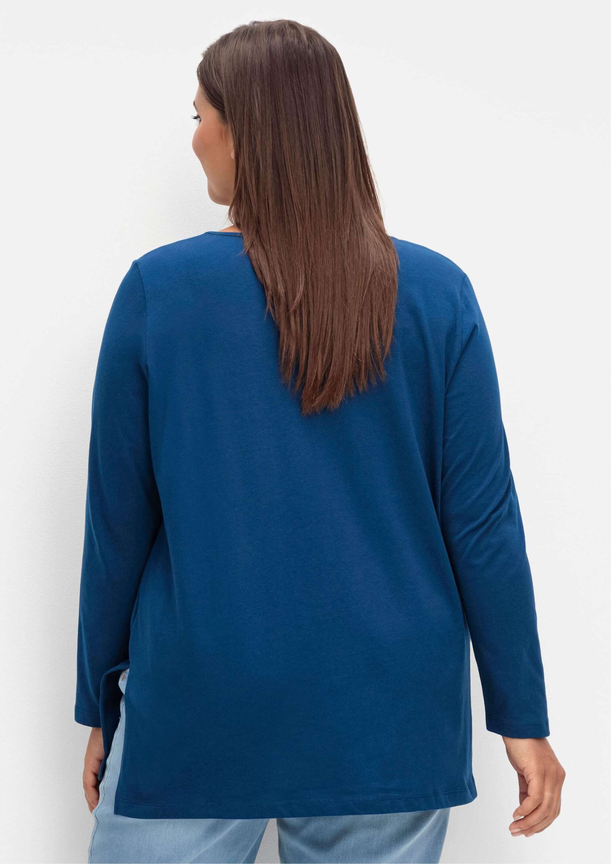 Sieh an! T-Shirt Longshirt Langarm