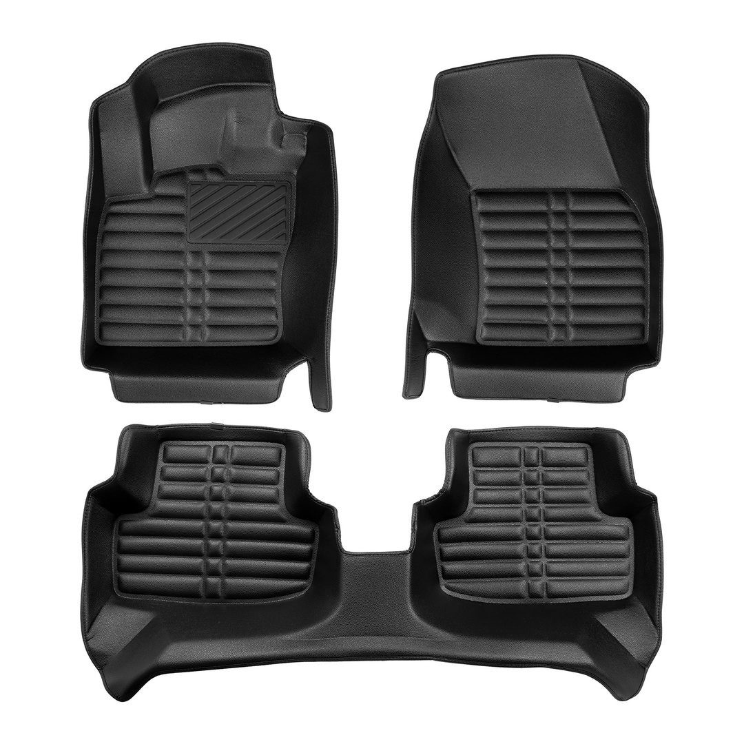 fussmattenprofi.com Auto-Fußmatte 5D Premium Auto Fussmatten für Seat Ateca 2016-2026 (1 St), für Seat Seat Ateca