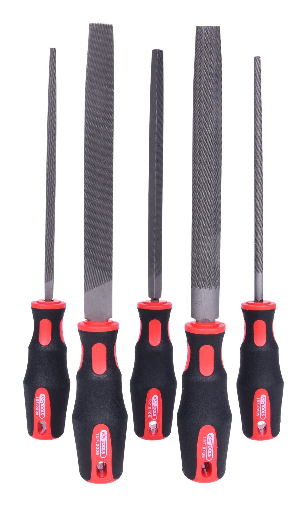 KS Tools Feile, (5 St), Werkstattfeilen-Satz, 5-teilig