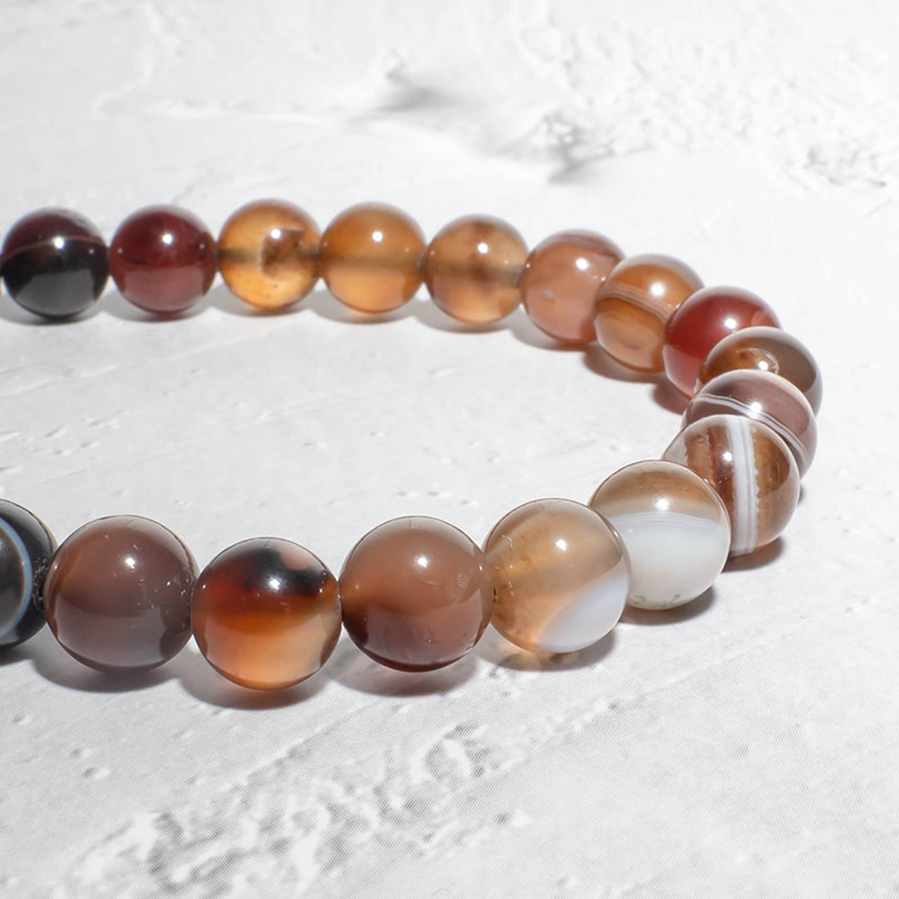 UNIQAL.de Perlenarmband Premium Naturstein & Heilstein Schmuck, Unisex Perl günstig online kaufen