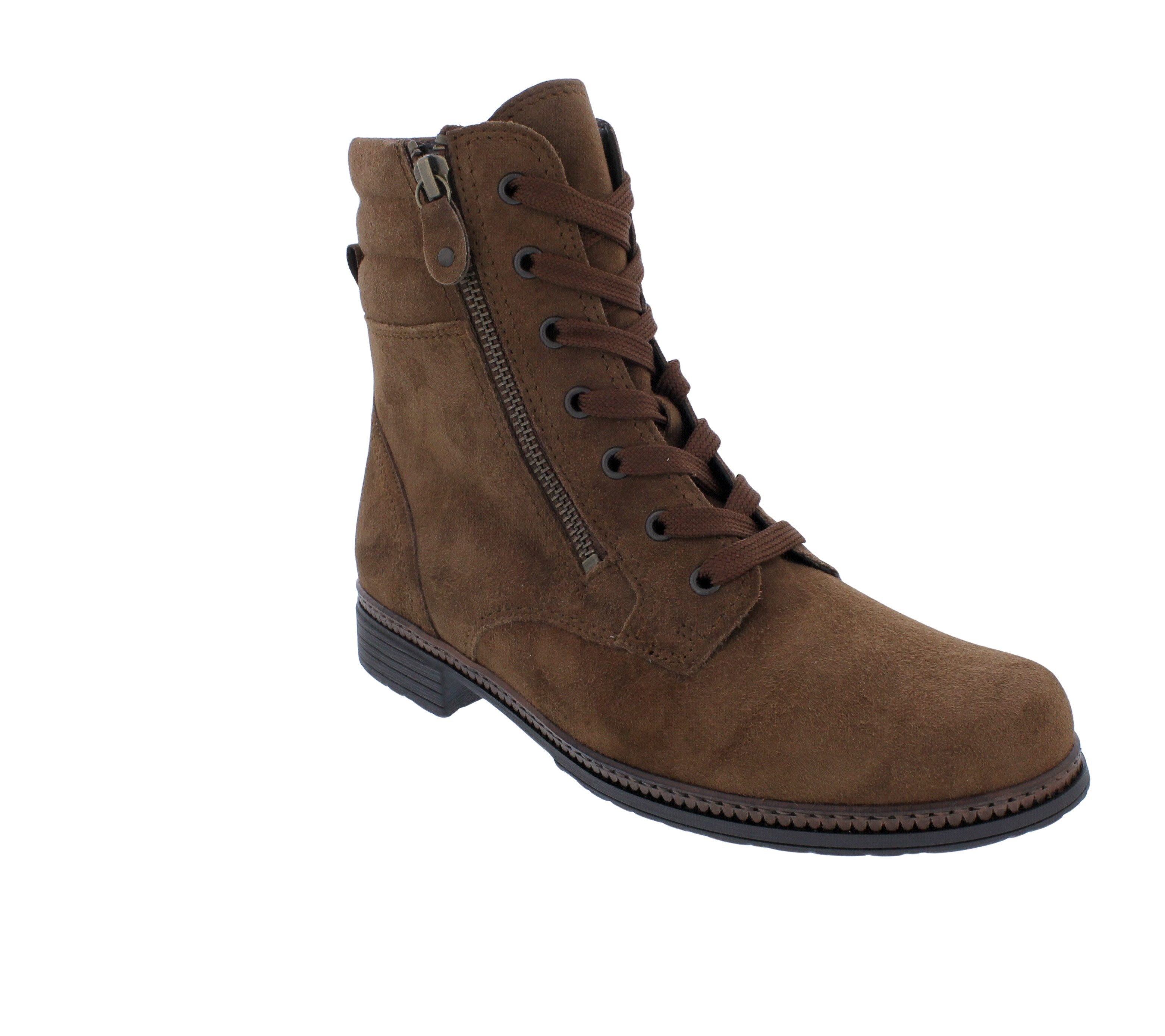 Gabor Gabor Stiefelette 74.672.14, Samtchevreau - Velourleder (Mel), Reh - günstig online kaufen