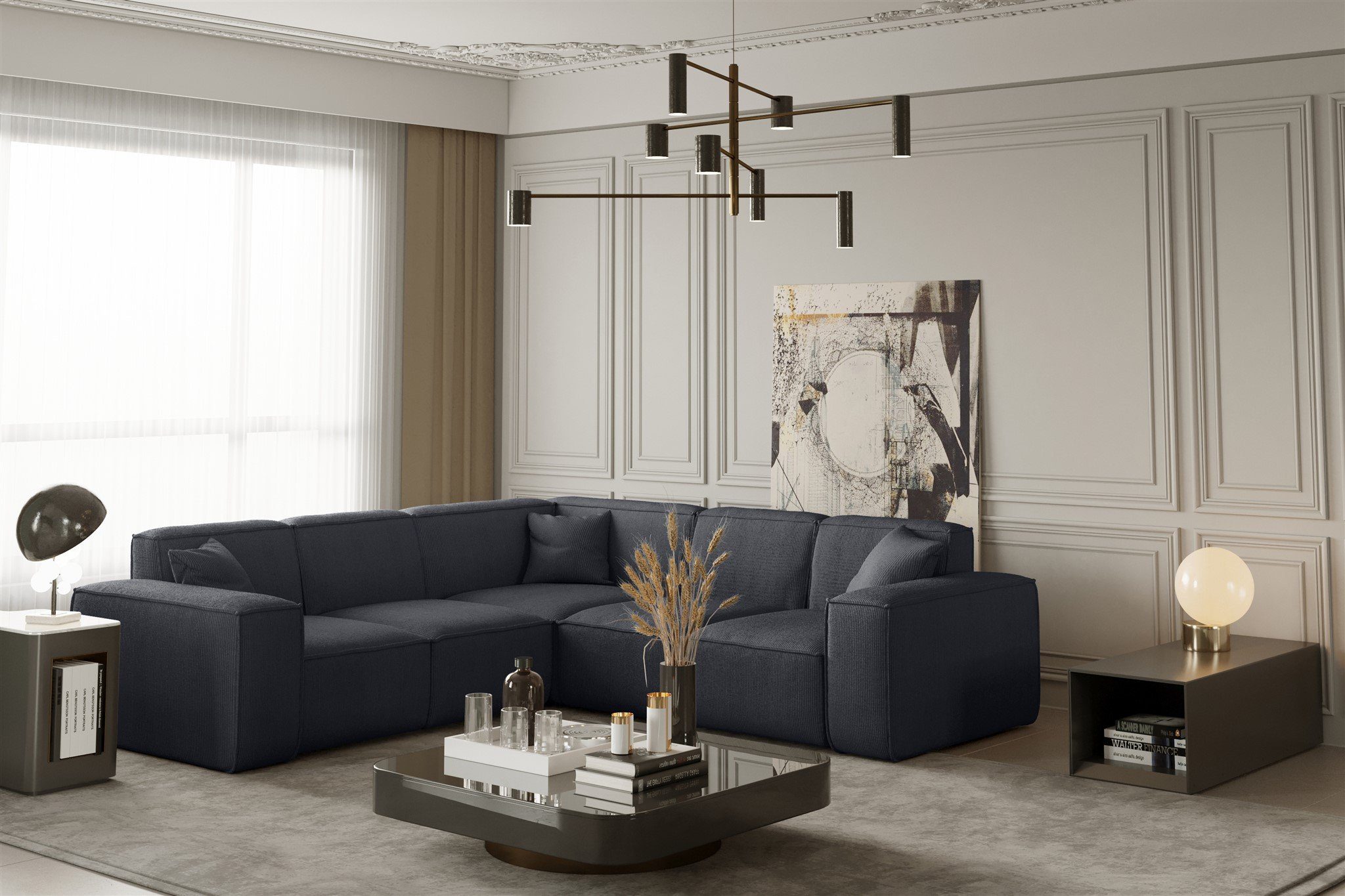 Fun Möbel Ecksofa Designersofa CELES Seite günstig online kaufen