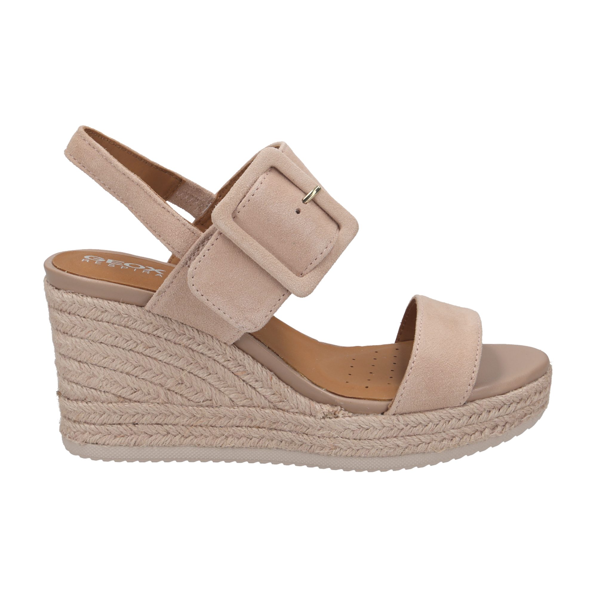 Geox GEOX PONZA, Sandaletten, Beige, Damen Sandalette