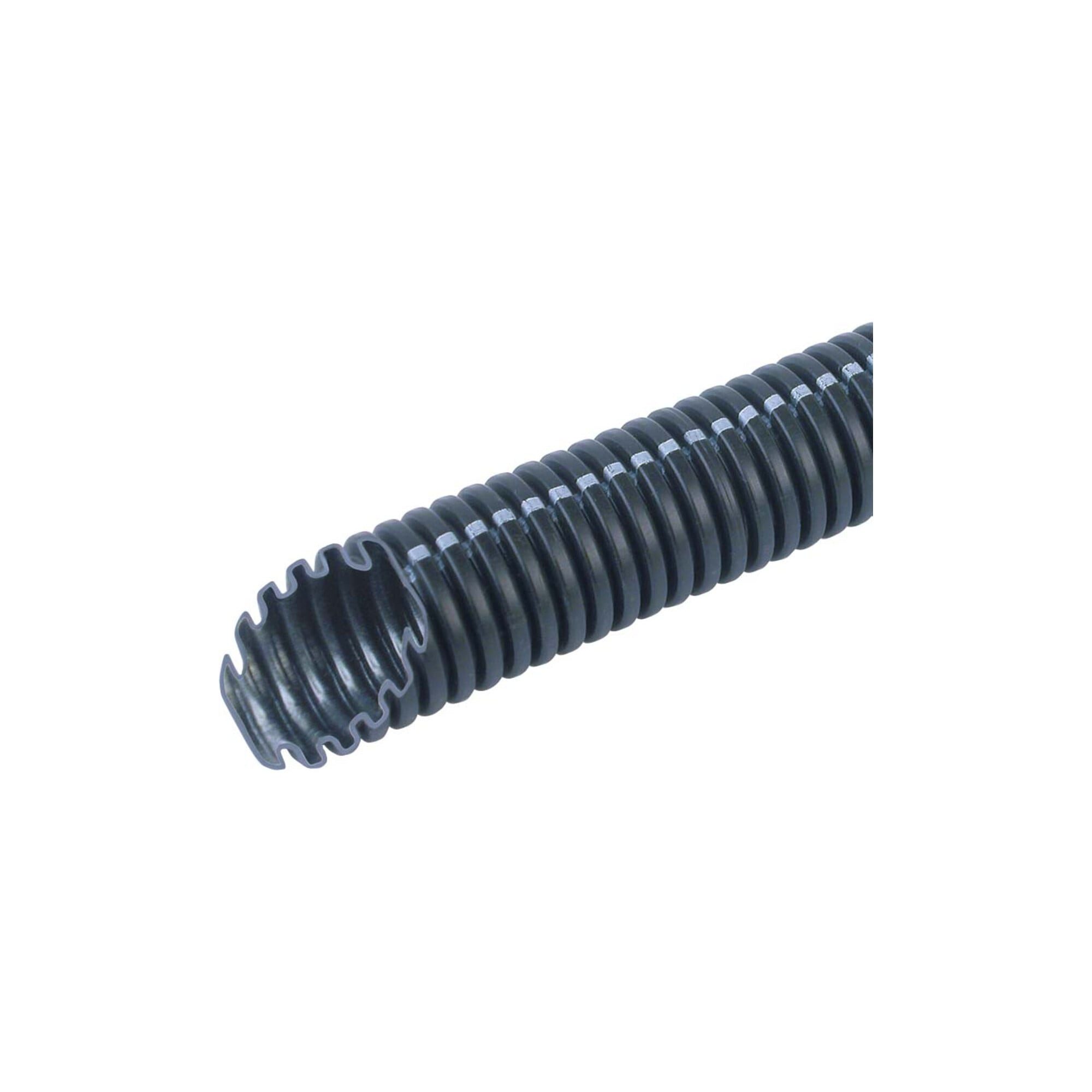 Fränkische Rohrwerke Leerrohr Fränkische Kunststoff-Wellrohr leicht 25,0x18,5mm FFKu-EL-F-LS0H 25 50