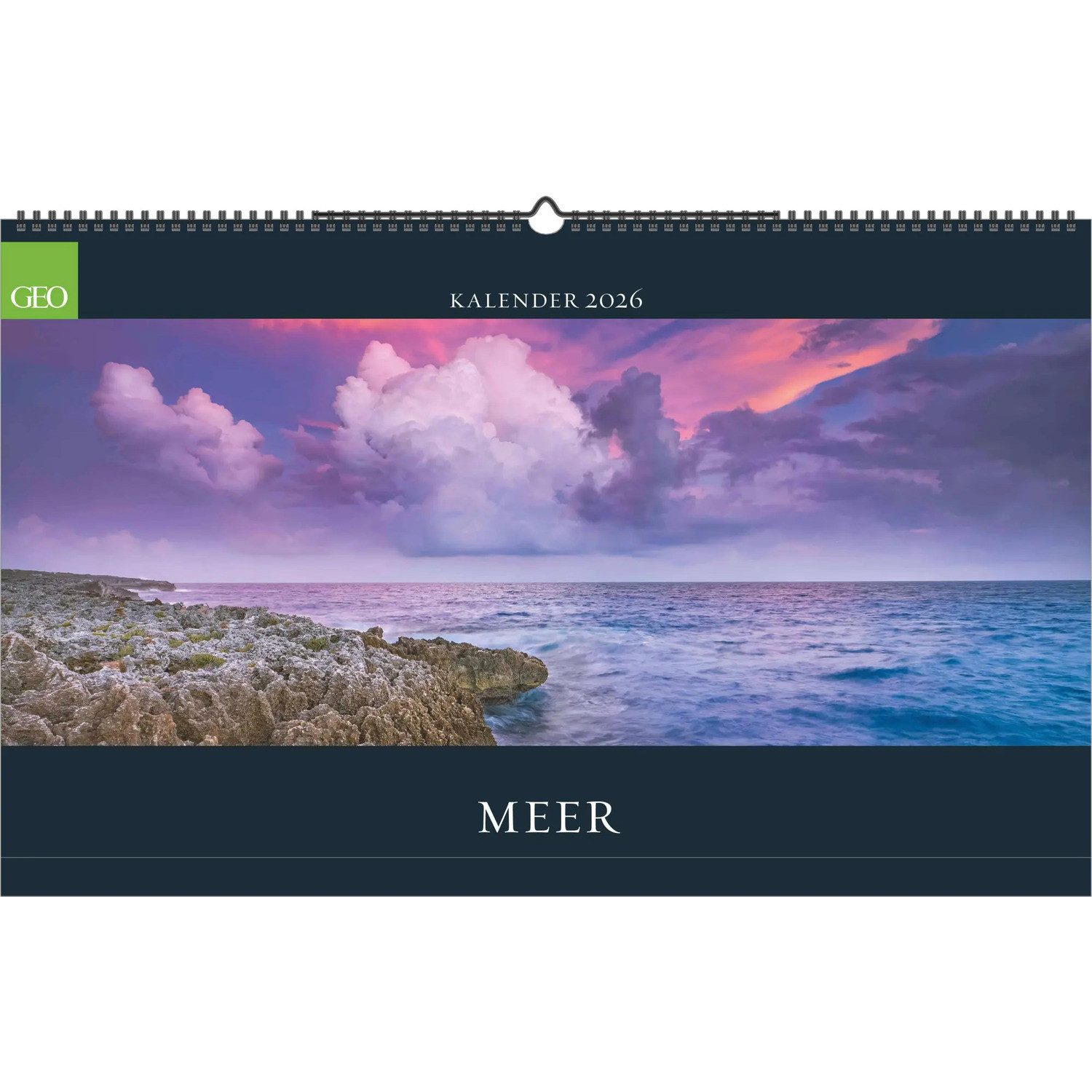 NEUMANN Wandkalender GEO Meer 2026 - Wand-Kalender - Reise-Kalender - Poster-Kalender -...