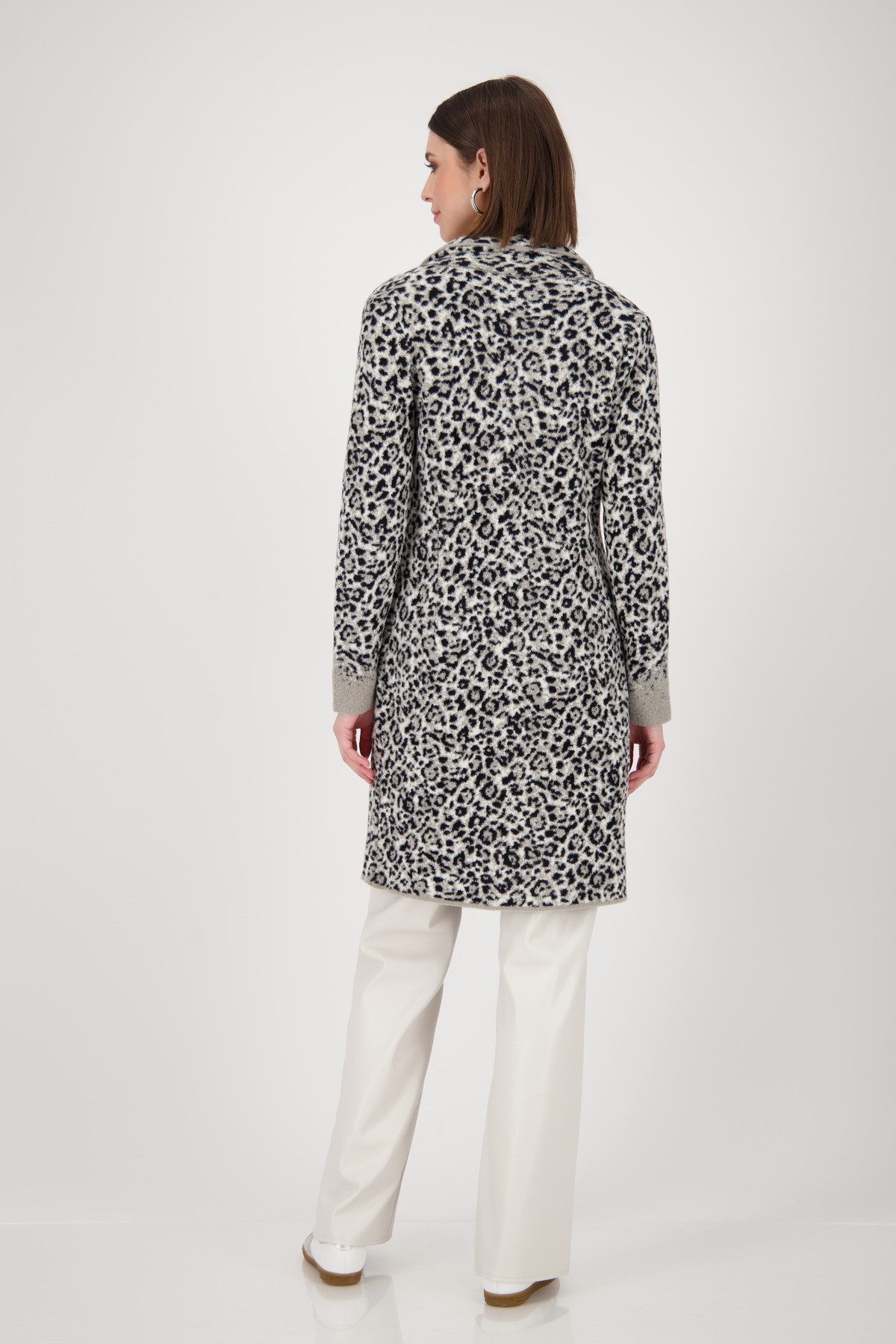 Monari Longstrickjacke Jacke Strickmantel Leo Mit günstig online kaufen