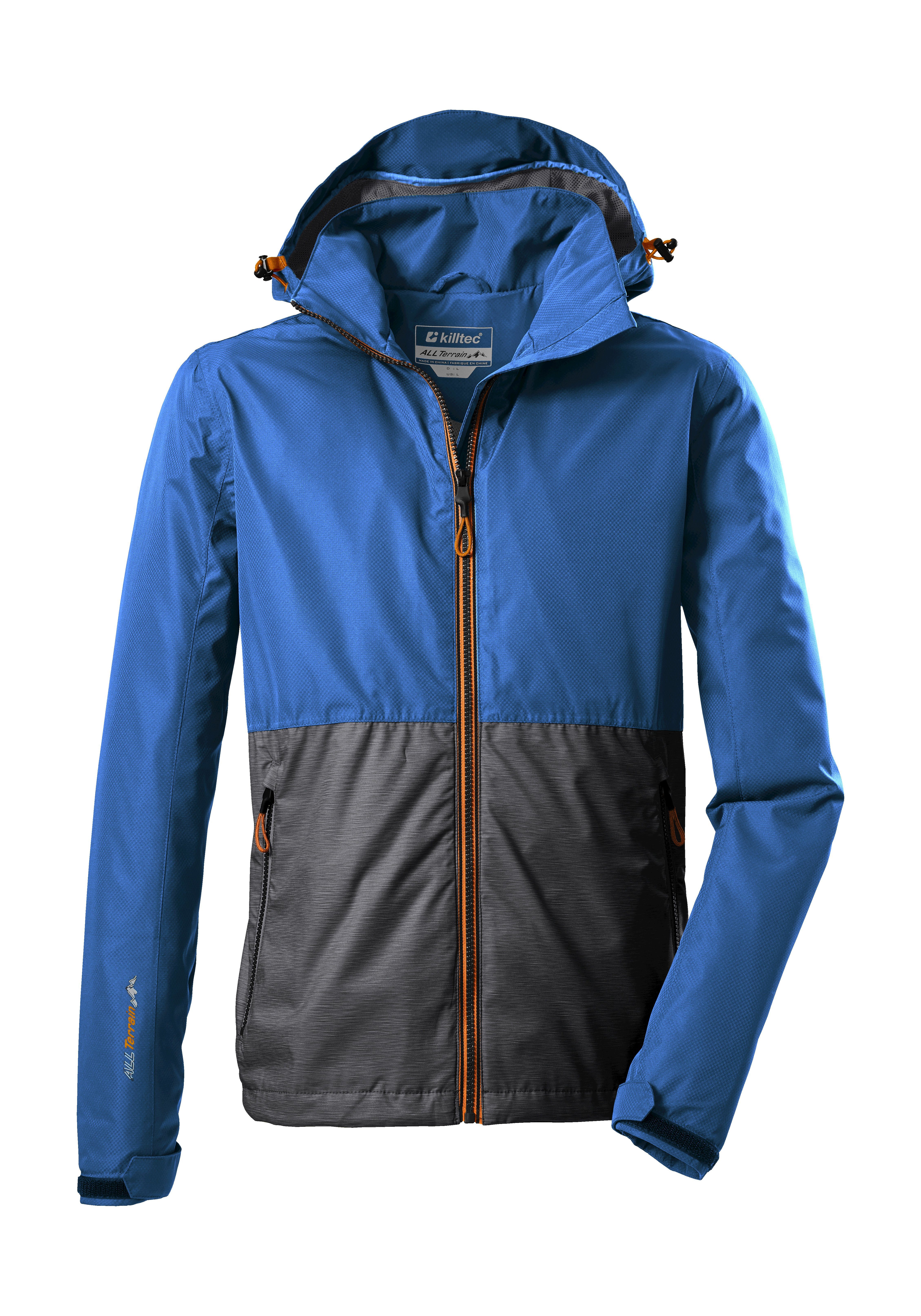 Killtec Outdoorjacke Trin MN JCKT D Wind- und wasserdichte Herrenjacke, atmungsaktiv, packbar