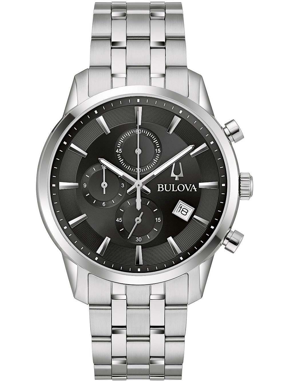 Bulova Quarzuhr Bulova 96B412 Sutton Chronograph Herrenuhr 41mm 3ATM Bulova 96B412 Sutton Chronograph Herrenuhr 41mm 3ATM