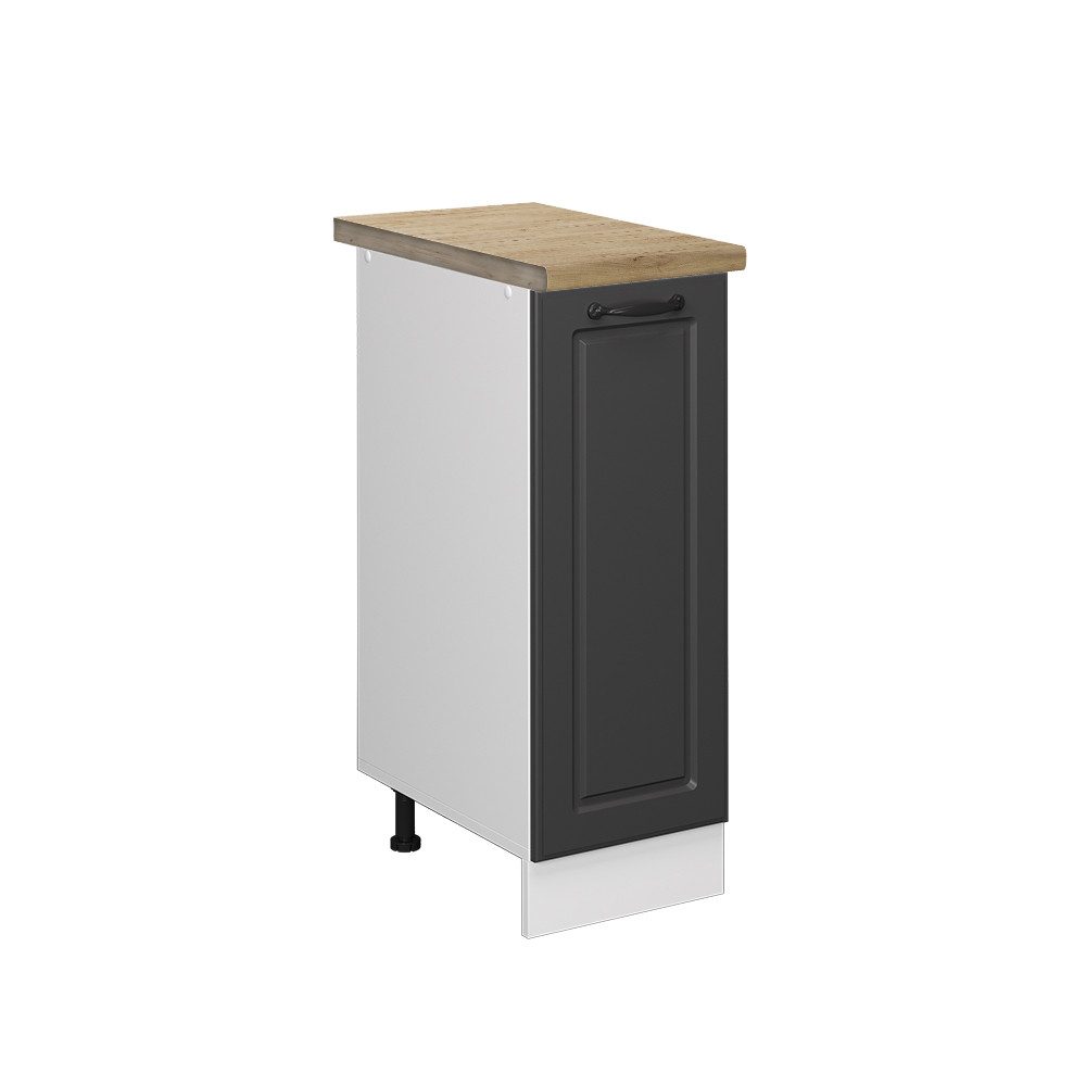 Vicco Apothekerschrank R-Line, Anthrazit Landhaus/Weiß, 30 günstig online kaufen