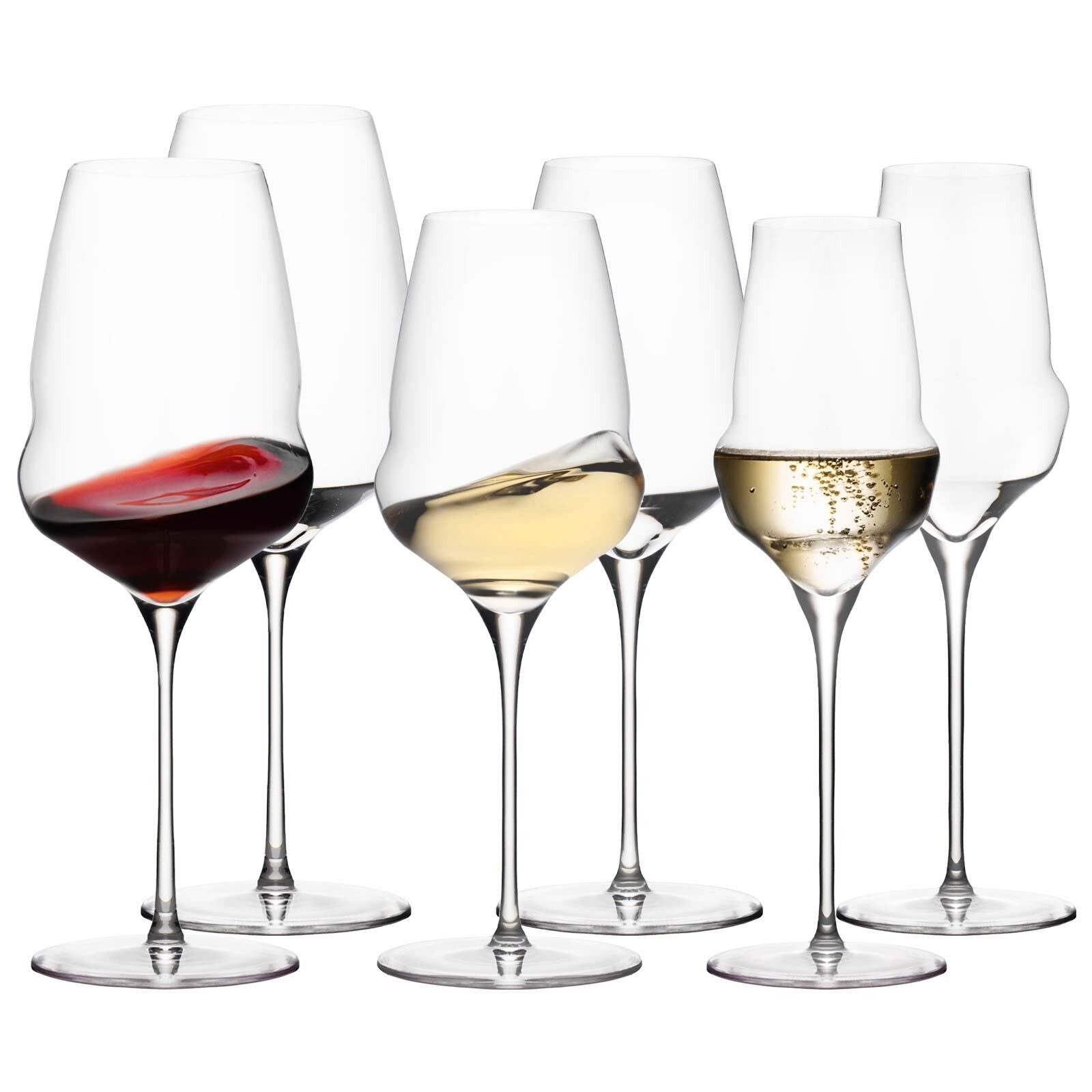 Gläser-Set Cocoon Wein- und Champagnergläser 6er Set