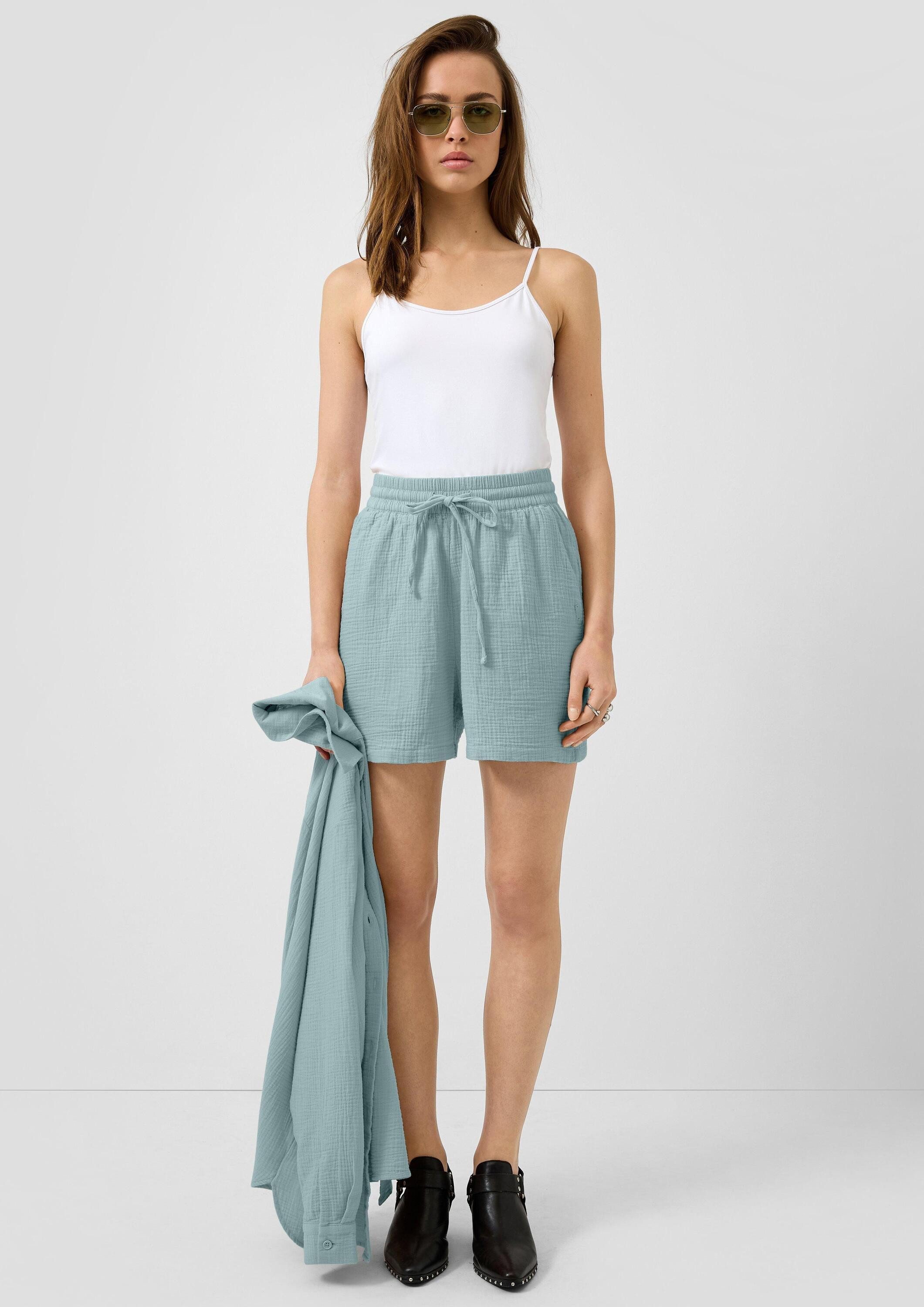 QS Shorts Hose Musselin-Shorts