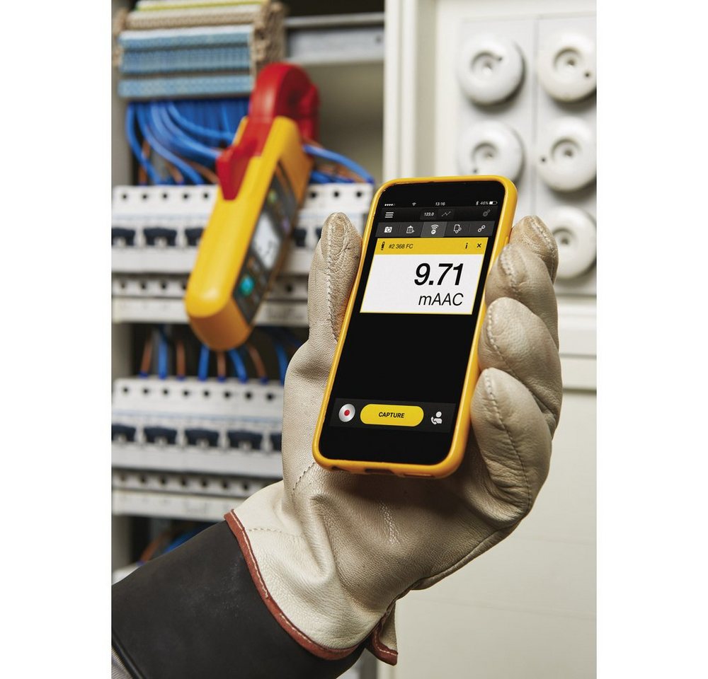Thumbnail - Fluke Spannungsprüfer Fluke 368 FC Stromzange digital Datenlogger CAT III 600 V Anzeige (Co, (368 FC)
