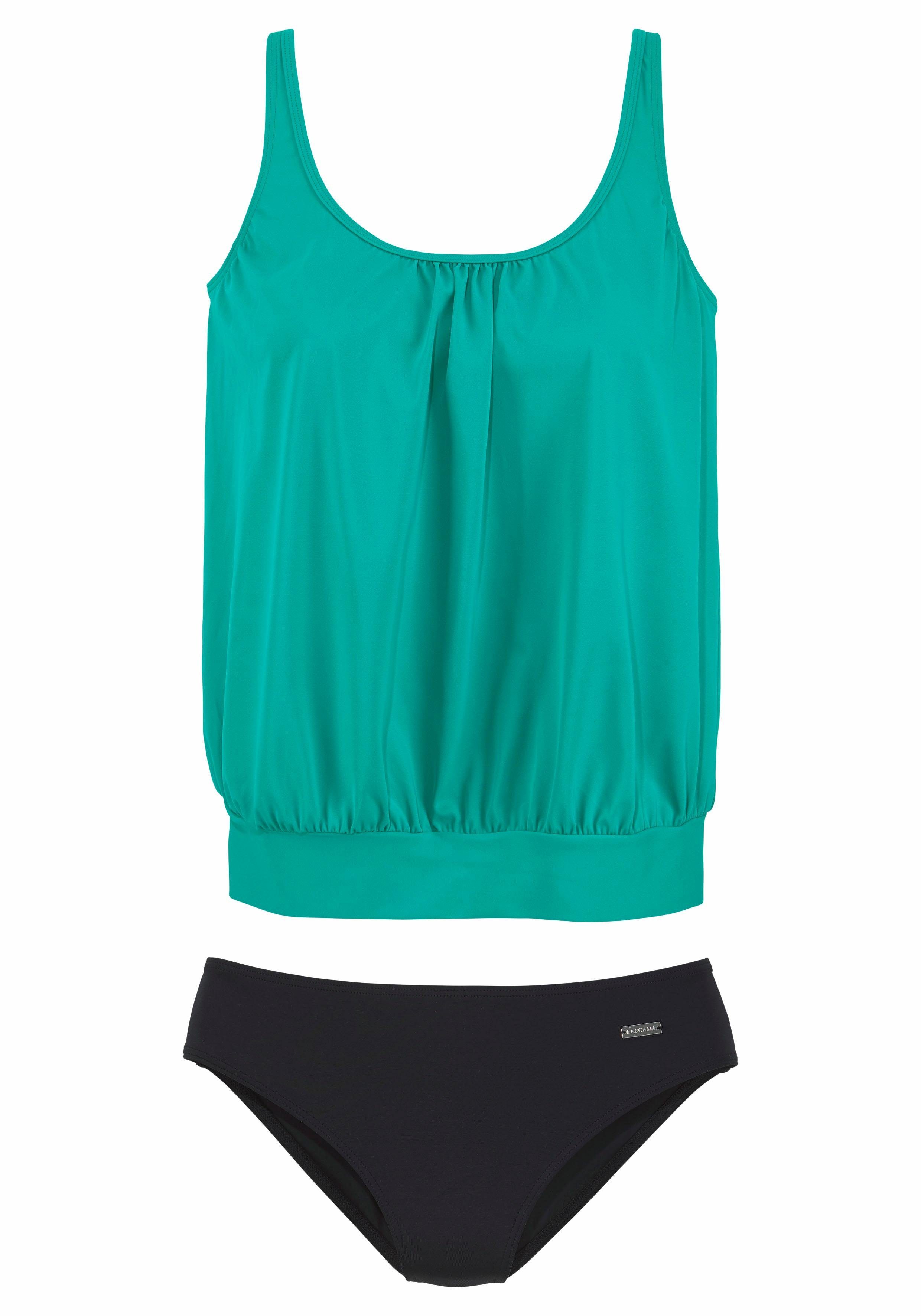 LASCANA Oversize-Tankini Miederverstärkung am Cup, Unterbrustgummi günstig online kaufen
