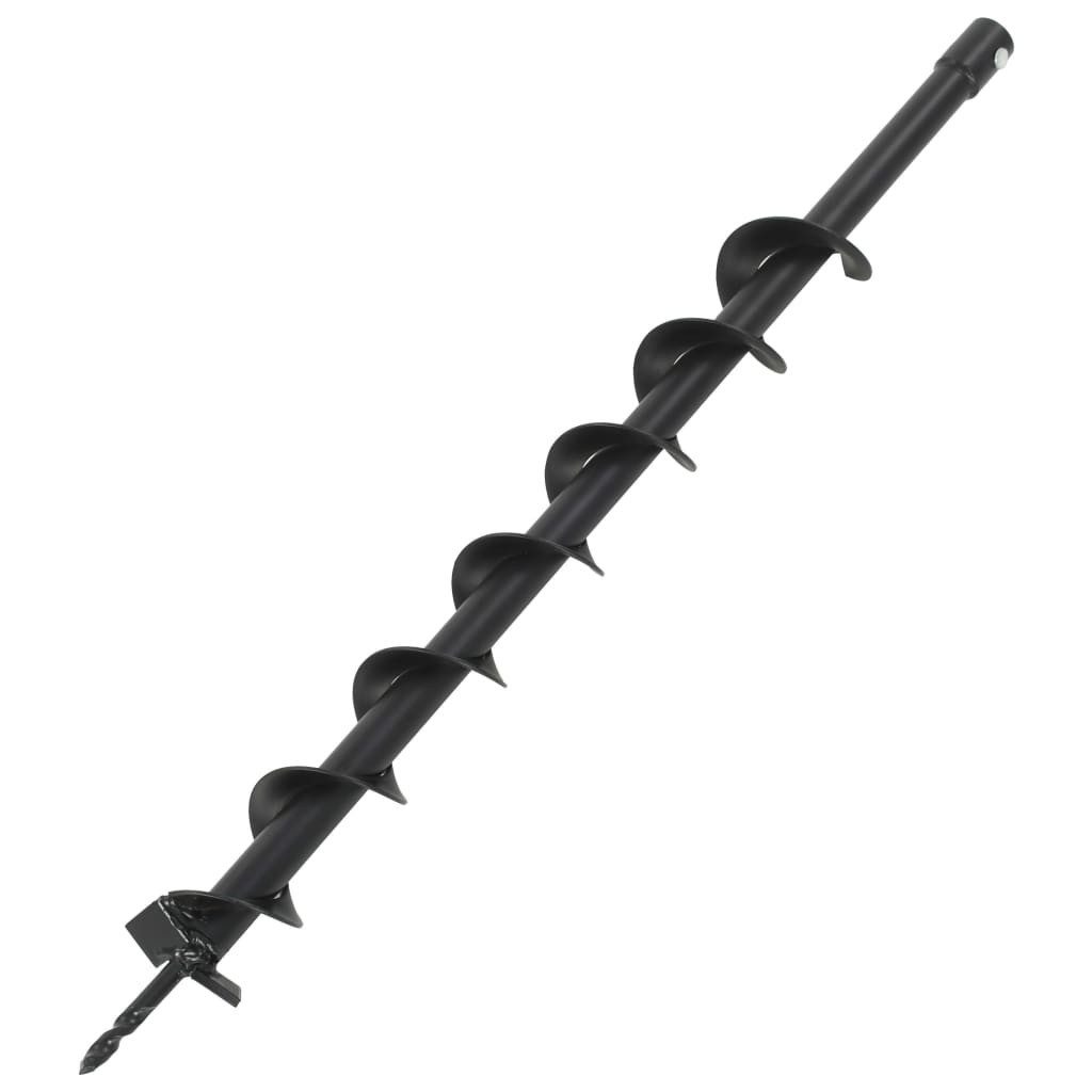 vidaXL Bohrer- und Bit-Set Schneckenbohrer Stahl 60 mm