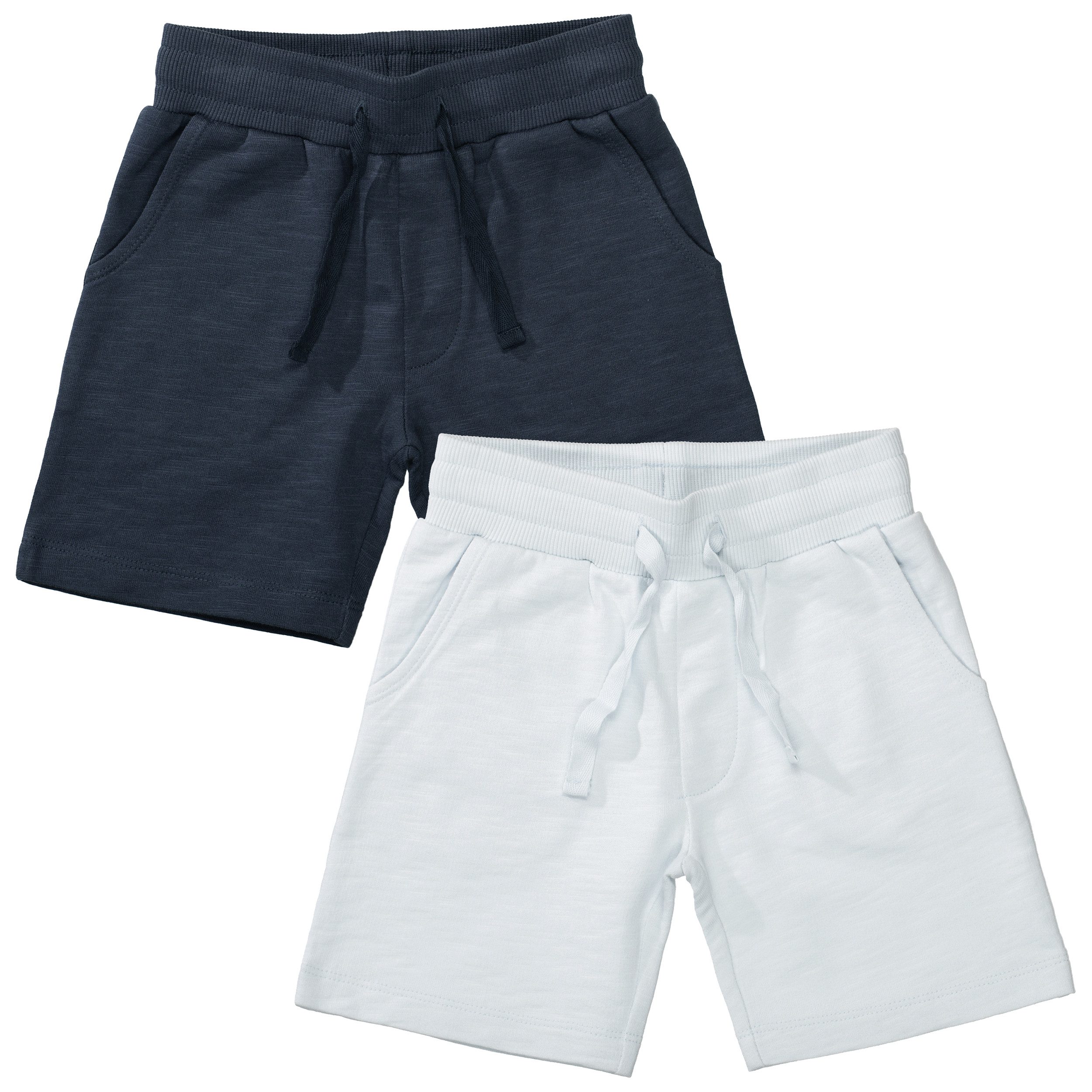 STACCATO Sweatbermudas (2-tlg) 2er Pack für Boys, mit Gummizug und Kordelzug