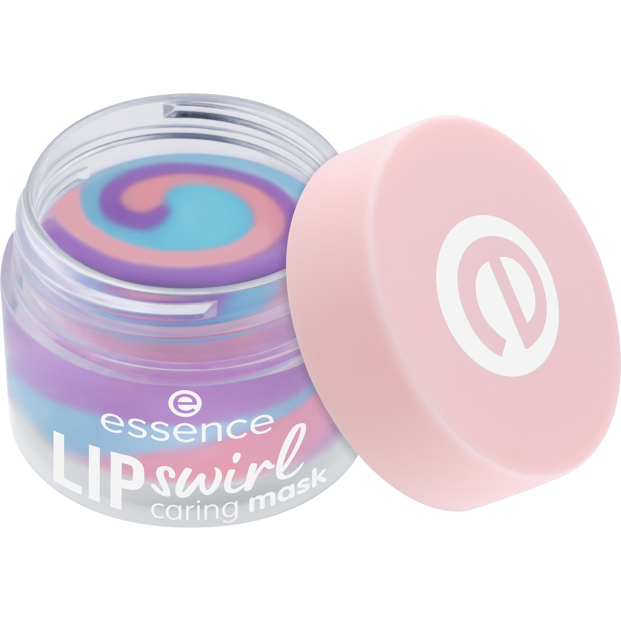 Essence Lippenmaske LIP swirl caring mask, 3-tlg., 3-tlg., pflegend, versorgend, glättend
