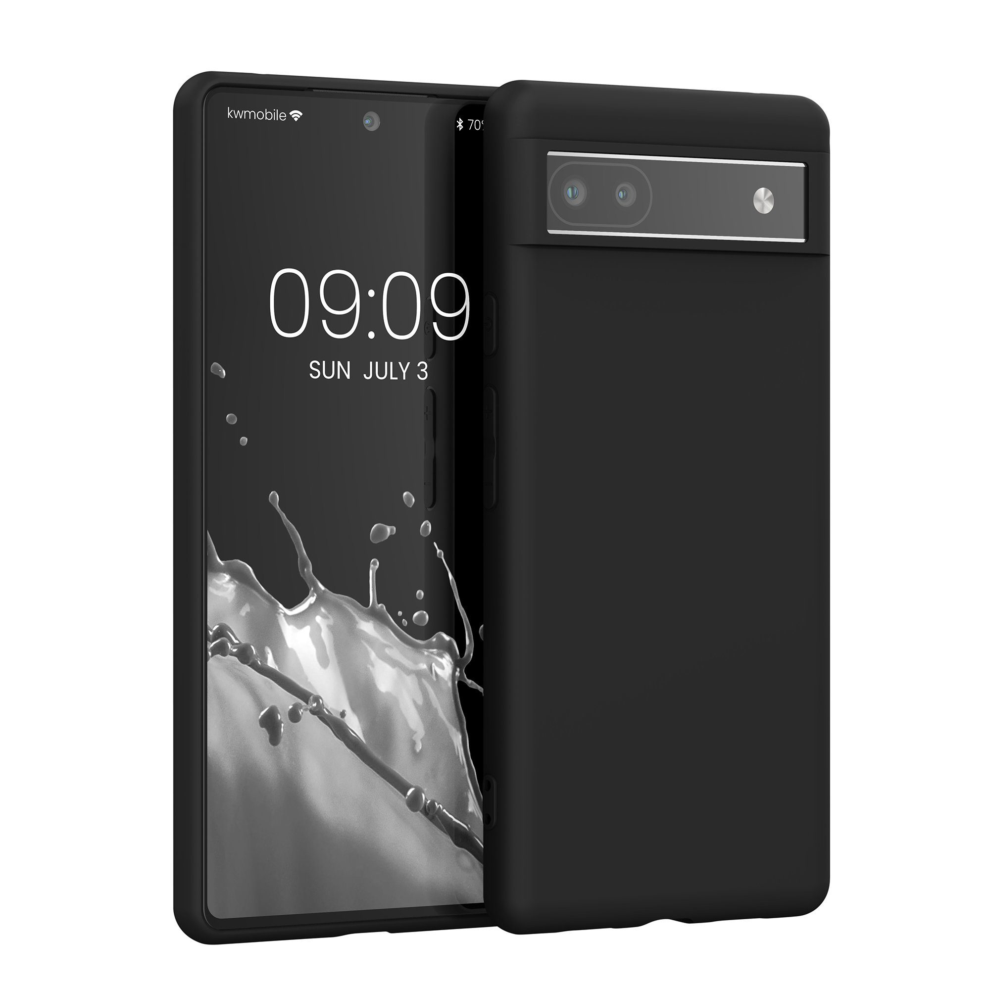 kwmobile Handyhülle Hülle für Google Pixel 6a, Hülle Silikon - Soft Handyhülle - Handy Case Cover
