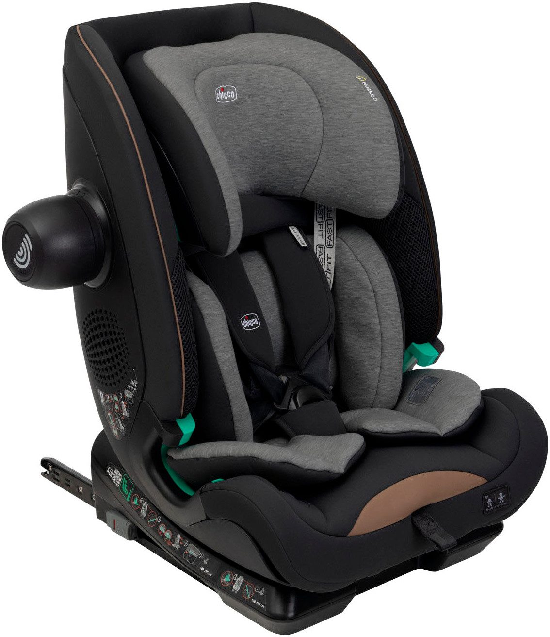 Autokindersitz Autokindersitz Seat&Go i-Size, Posh Black