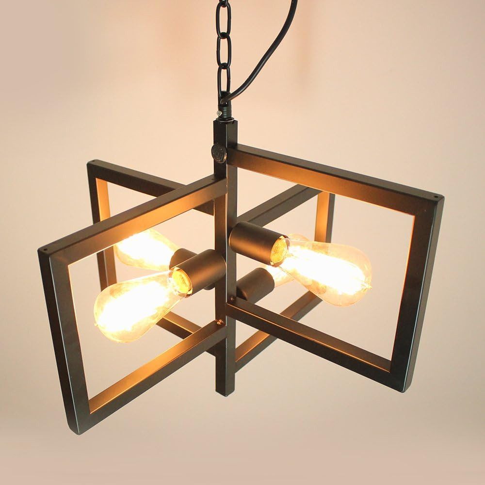 JDONG Hängeleuchte Pendelleuchte im Art Deco günstig online kaufen