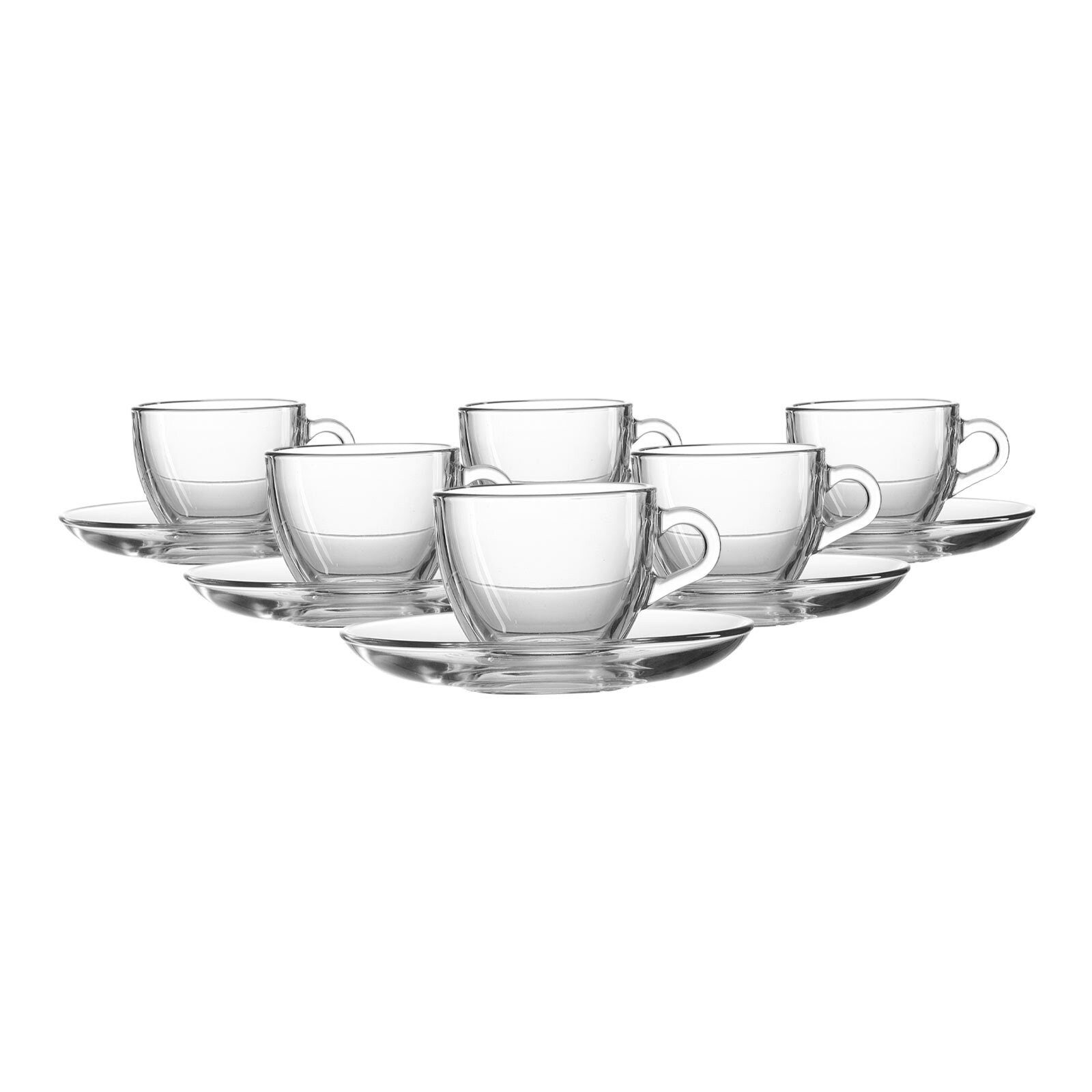 Kombiservice Barista Espresso-Set 80 ml 6er Set