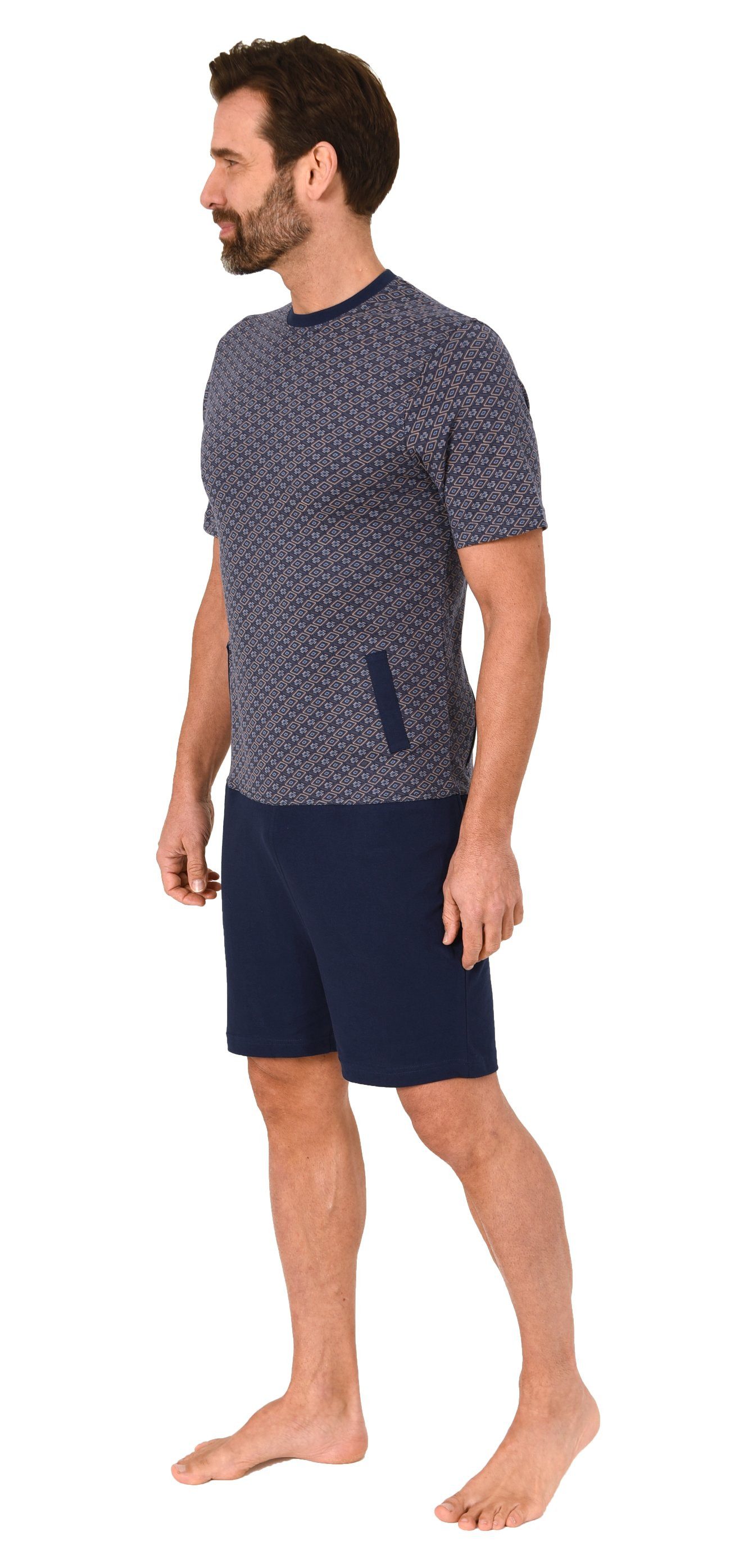 Normann Care Pyjama Herren Pflegeoverall kurzarm günstig online kaufen