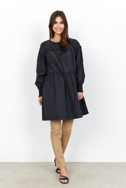 soyaconcept Hemdbluse SC-Kleid mit Rüschen in schwarz