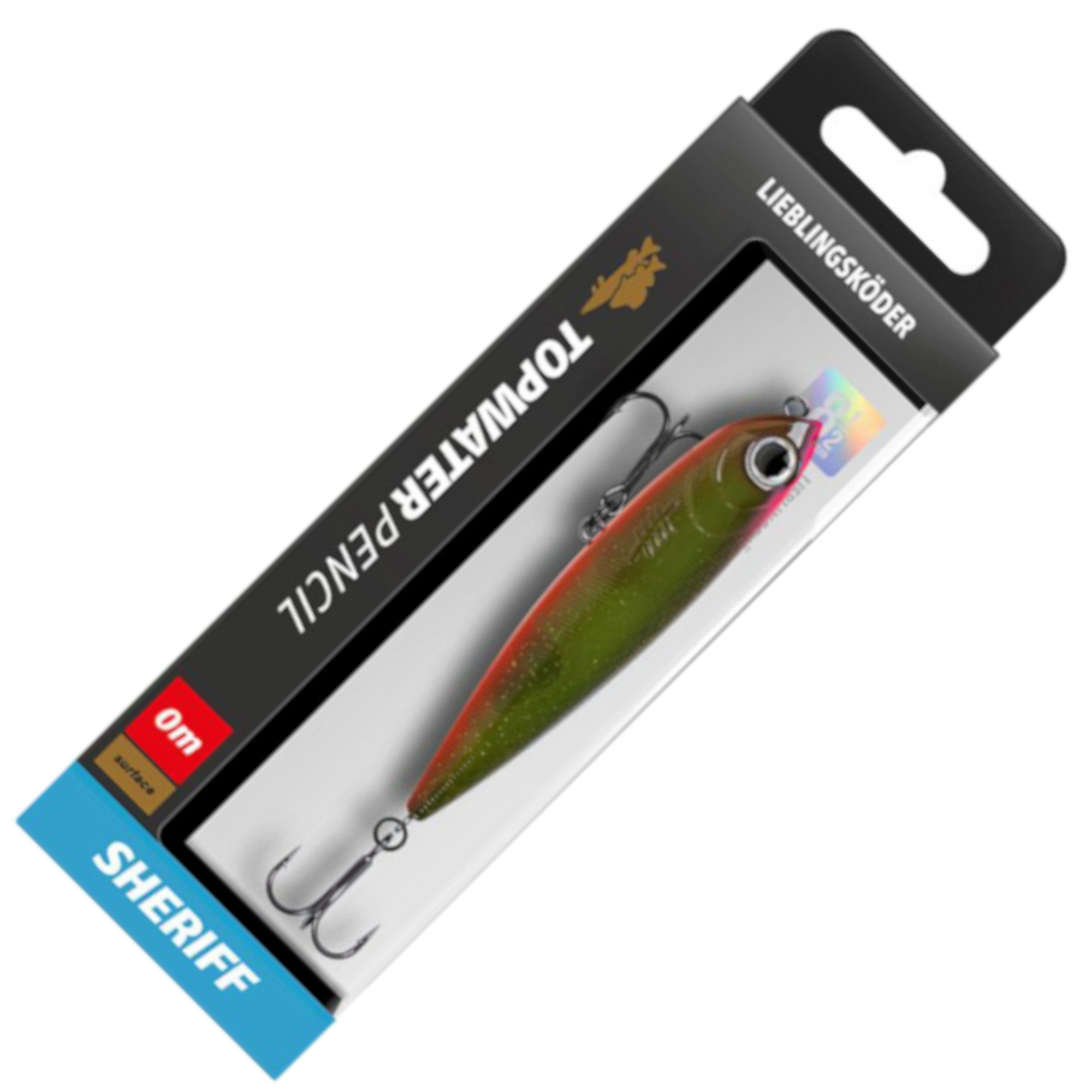 Lieblingsköder Kunstköder Topwater Pencil [TW 085 F] Sheriff