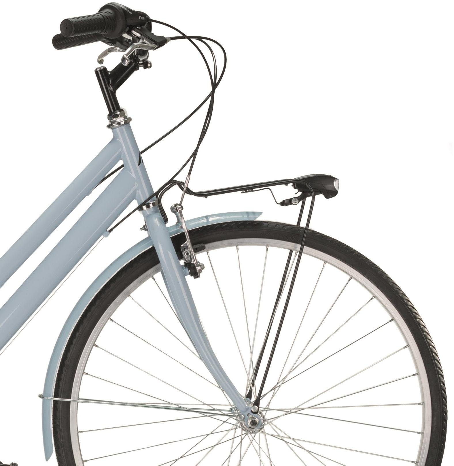 MBM Trekking Bike Touring, 6-speed Shimano TY 21 derailleur, derailleur gears, for women, derailleur gears
