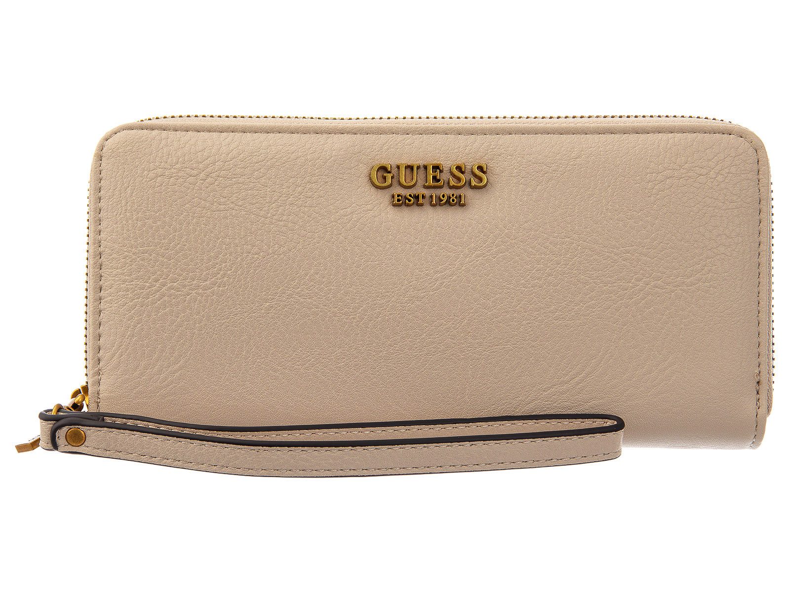 Guess Geldbörse Arja SLG Large Zip Damen Geldbörse lang (1 Stück, 1-tlg., B/H/T)ca. 20,5/9,5/2,5 cm), wasserabweisend