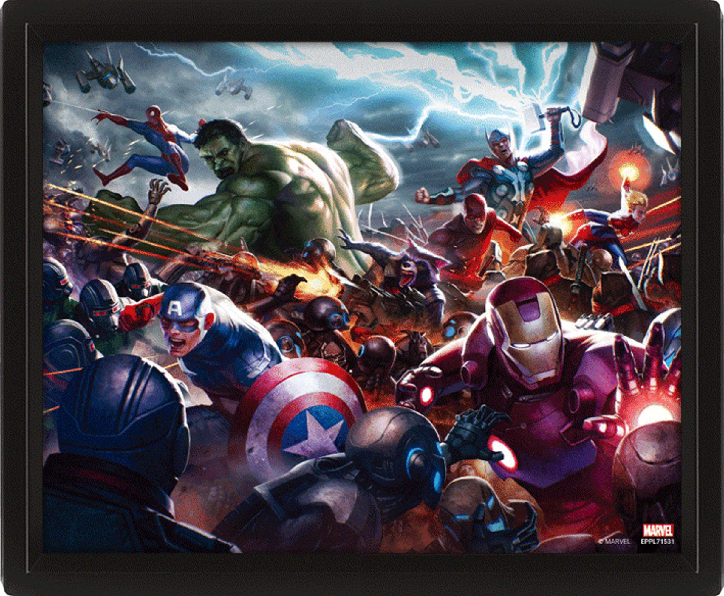 Poster Marvel - 3D Poster A4 - Future Fight