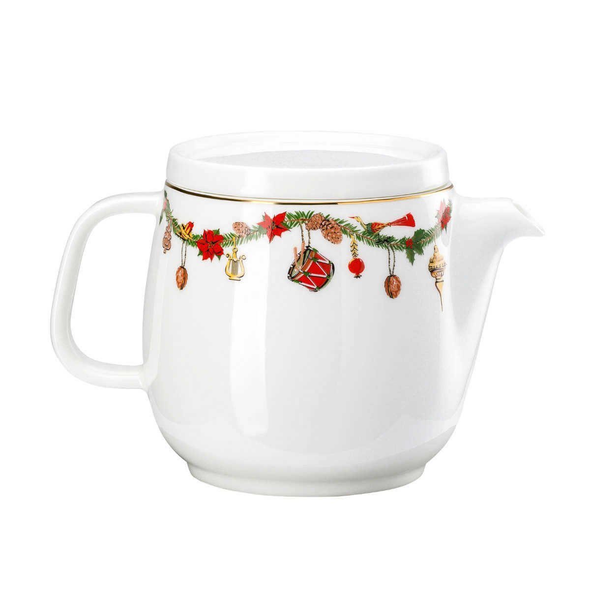 Hutschenreuther Teekanne Nora Christmas Weihnachtsgeschirr, 700 l, 0,70 L