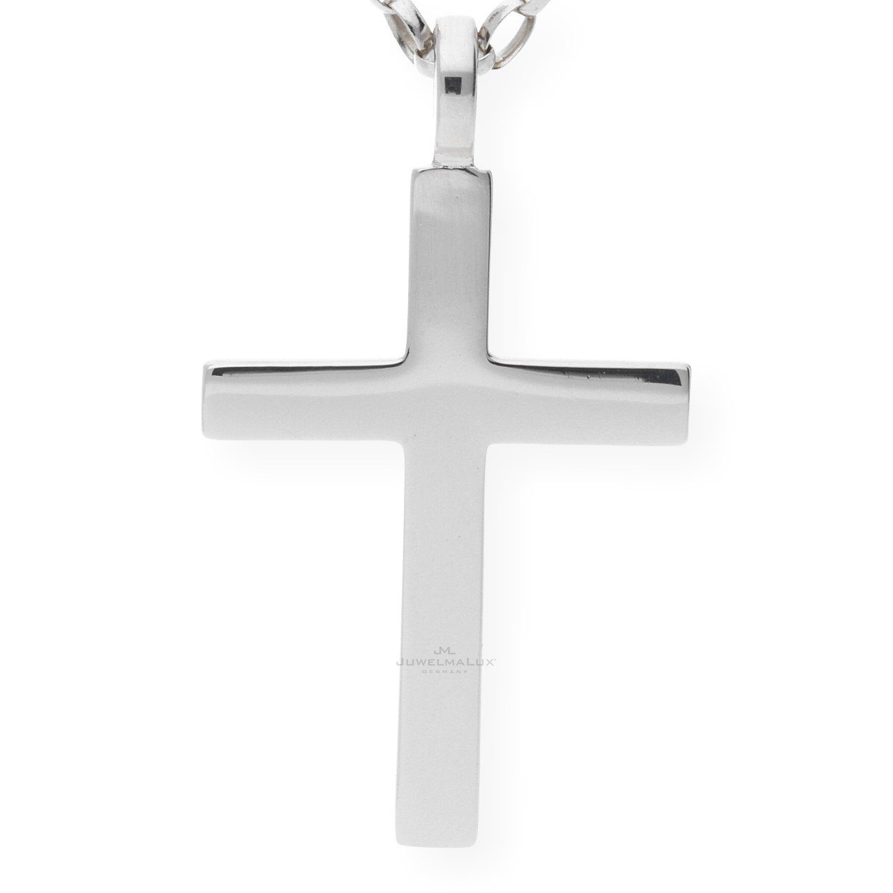Kreuzanhänger JuwelmaLux Anhänger Sterling Silber 925 Kreuz JL20-02-0262